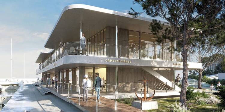 Projet Ecobleu au port de Cavalaire-sur-Mer: budget et planning à flot