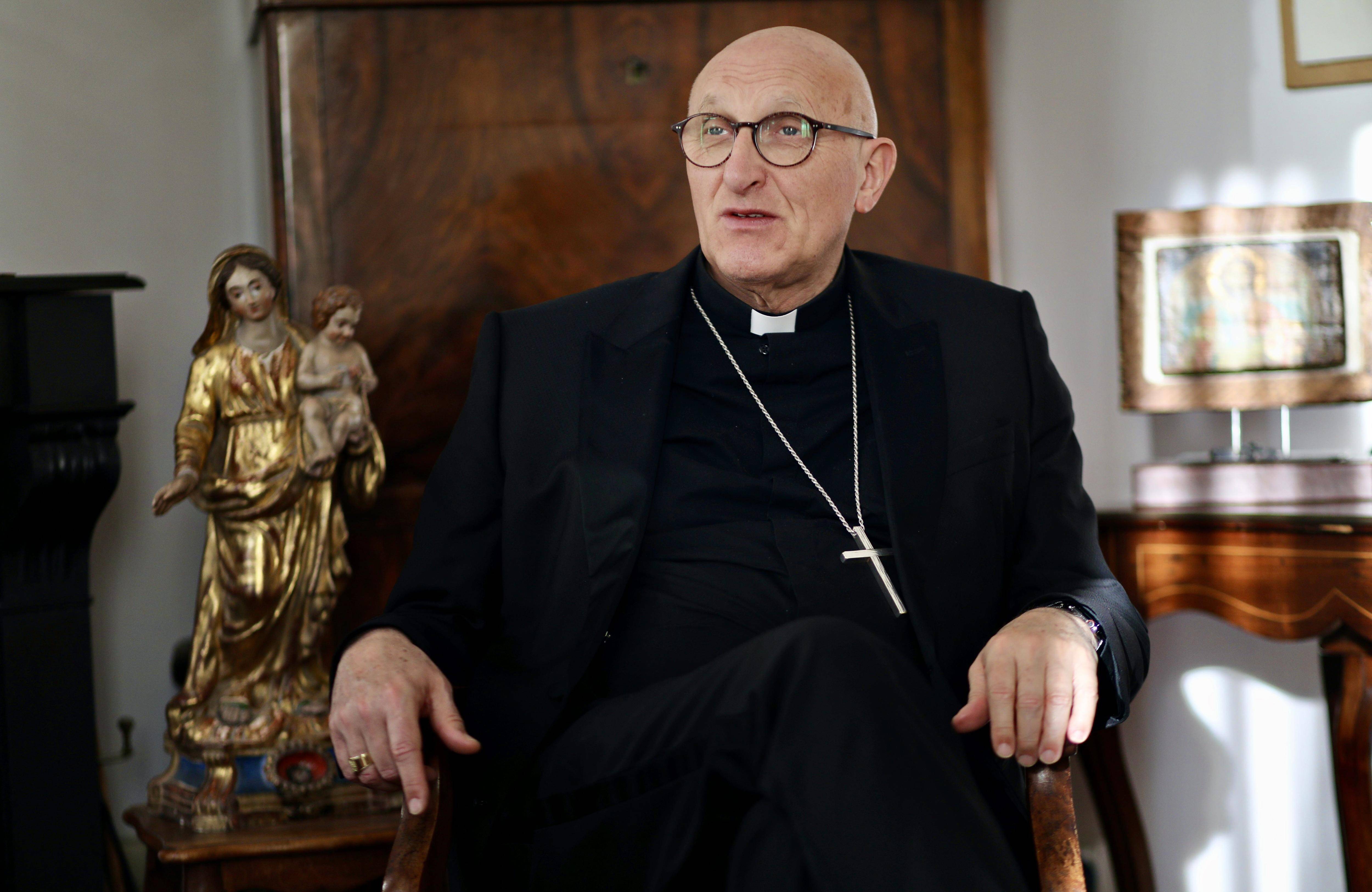 Monseigneur Dominique Rey, évêque du diocèse de Fréjus-Toulon: "C'était inattendu et ça a été un choc"