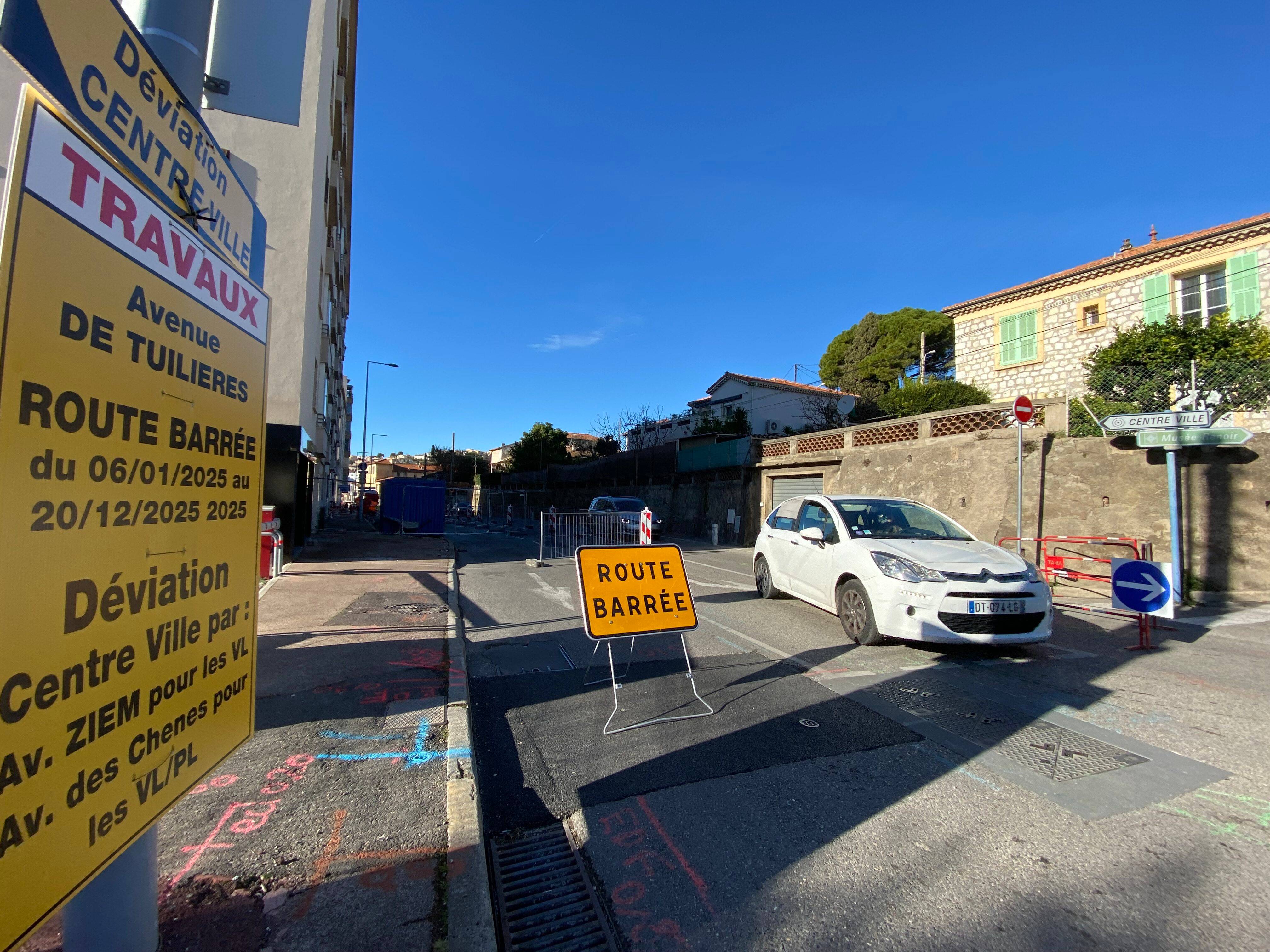 C'est parti pour un an de travaux sur un axe très fréquenté de Cagnes-sur-Mer, on fait le point sur le chantier et les perturbations