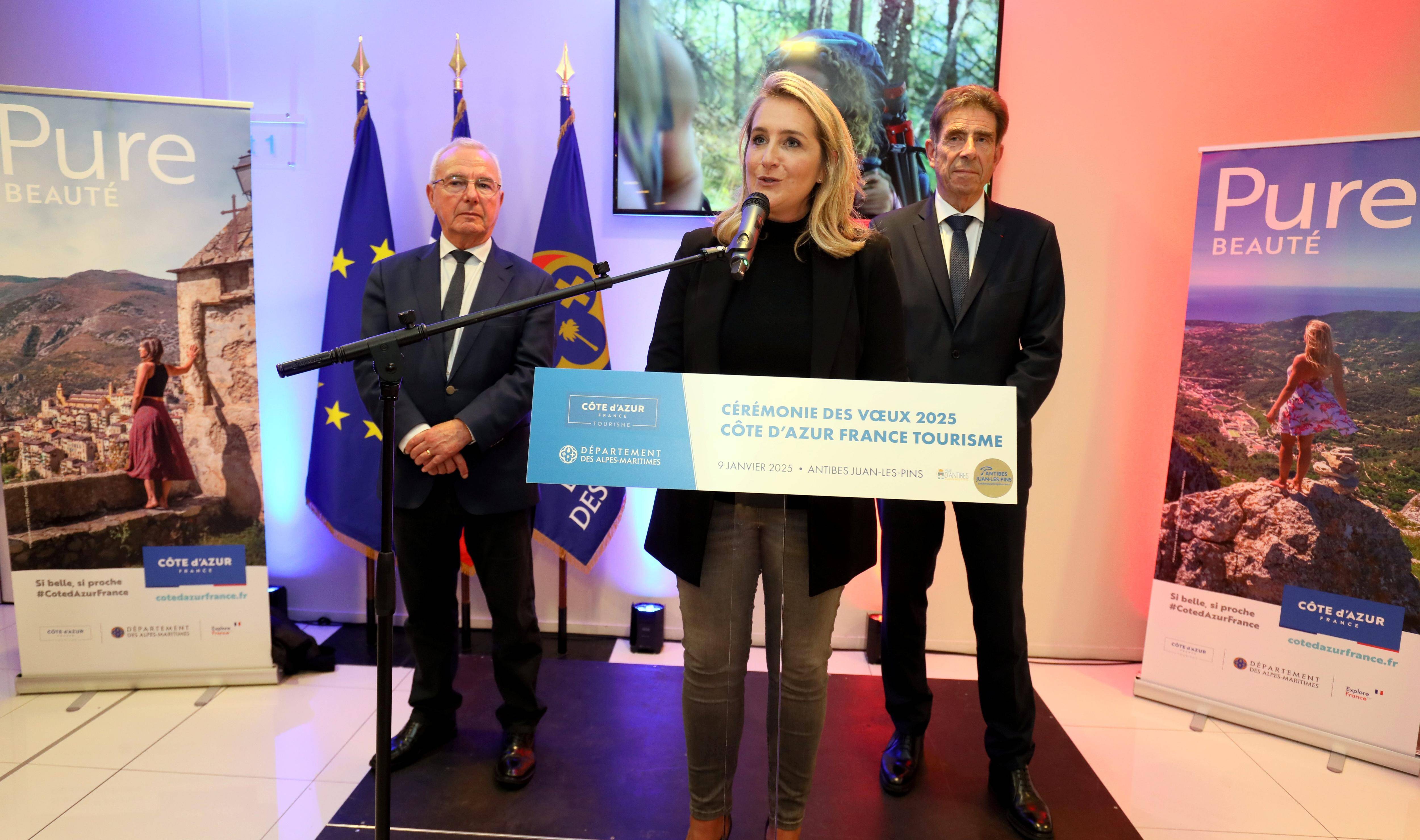 La sénatrice Alexandra Borchio-Fontimp réélue présidente de Côte d'Azur France Tourisme