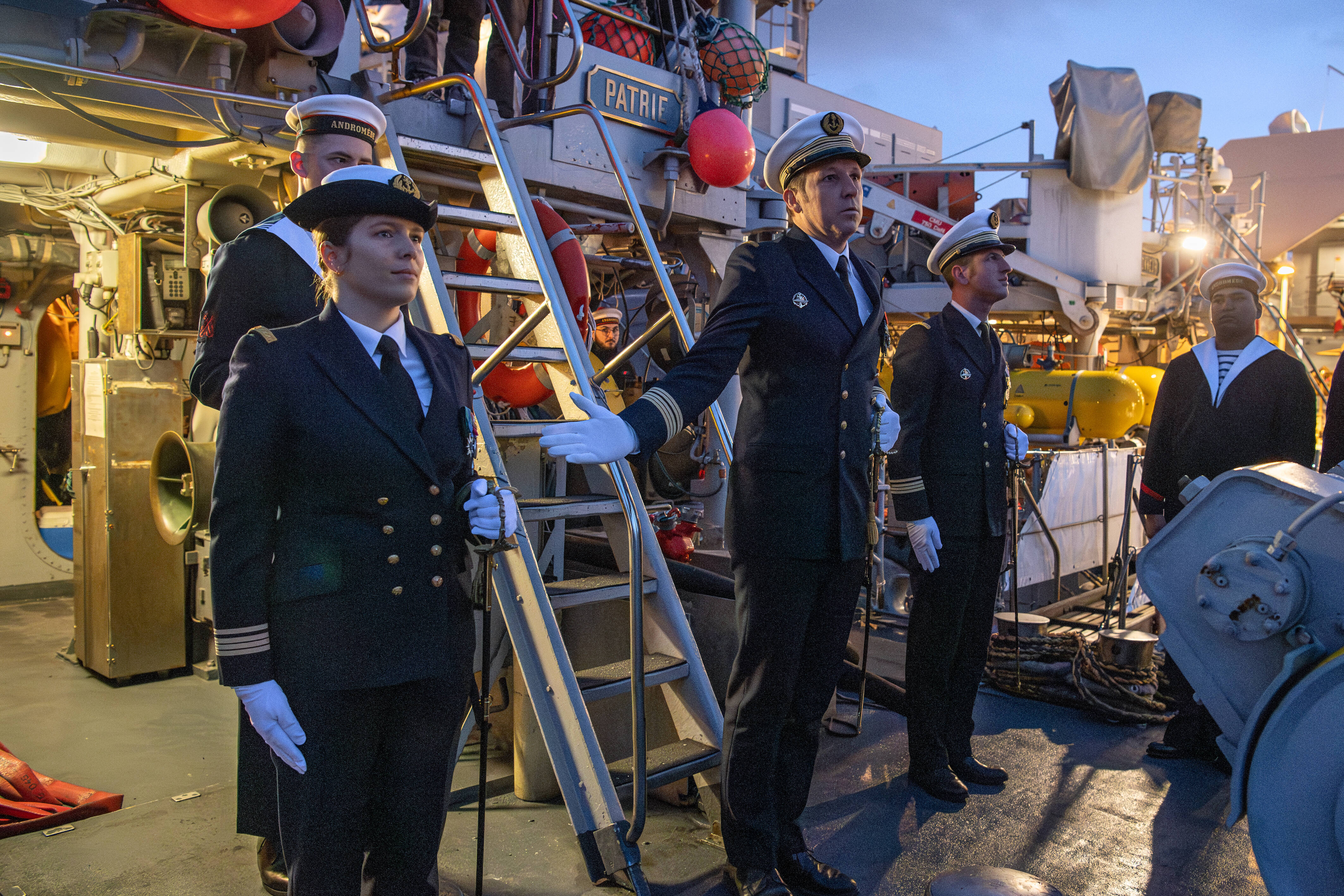 Un nouveau commandant pour l'Andromède: voici le nouveau pacha du chasseur de mines
