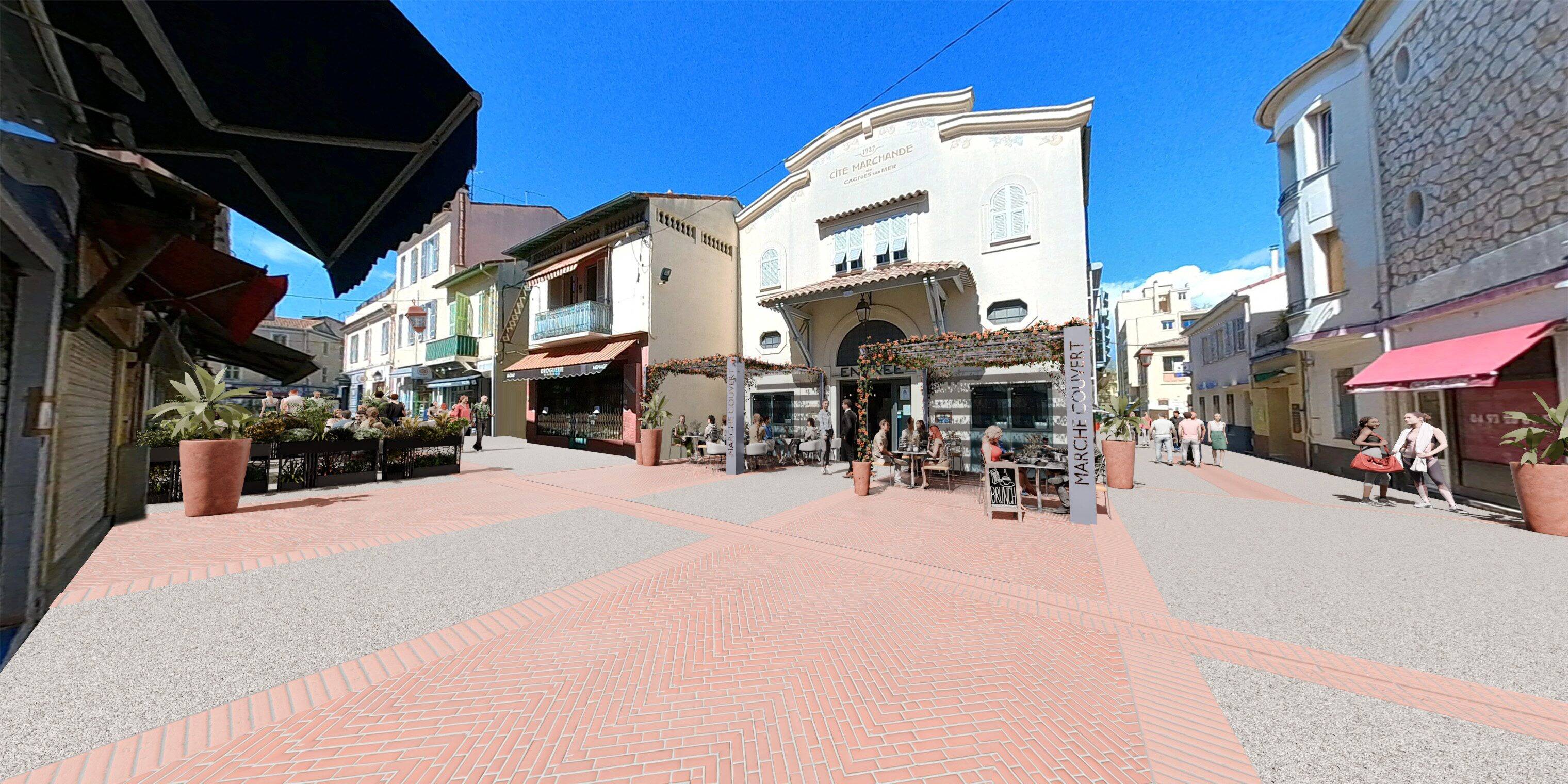 "Il y a une volonté de renforcer l'attractivité du coeur de ville" : la zone piétonne de Cagnes fait peau neuve