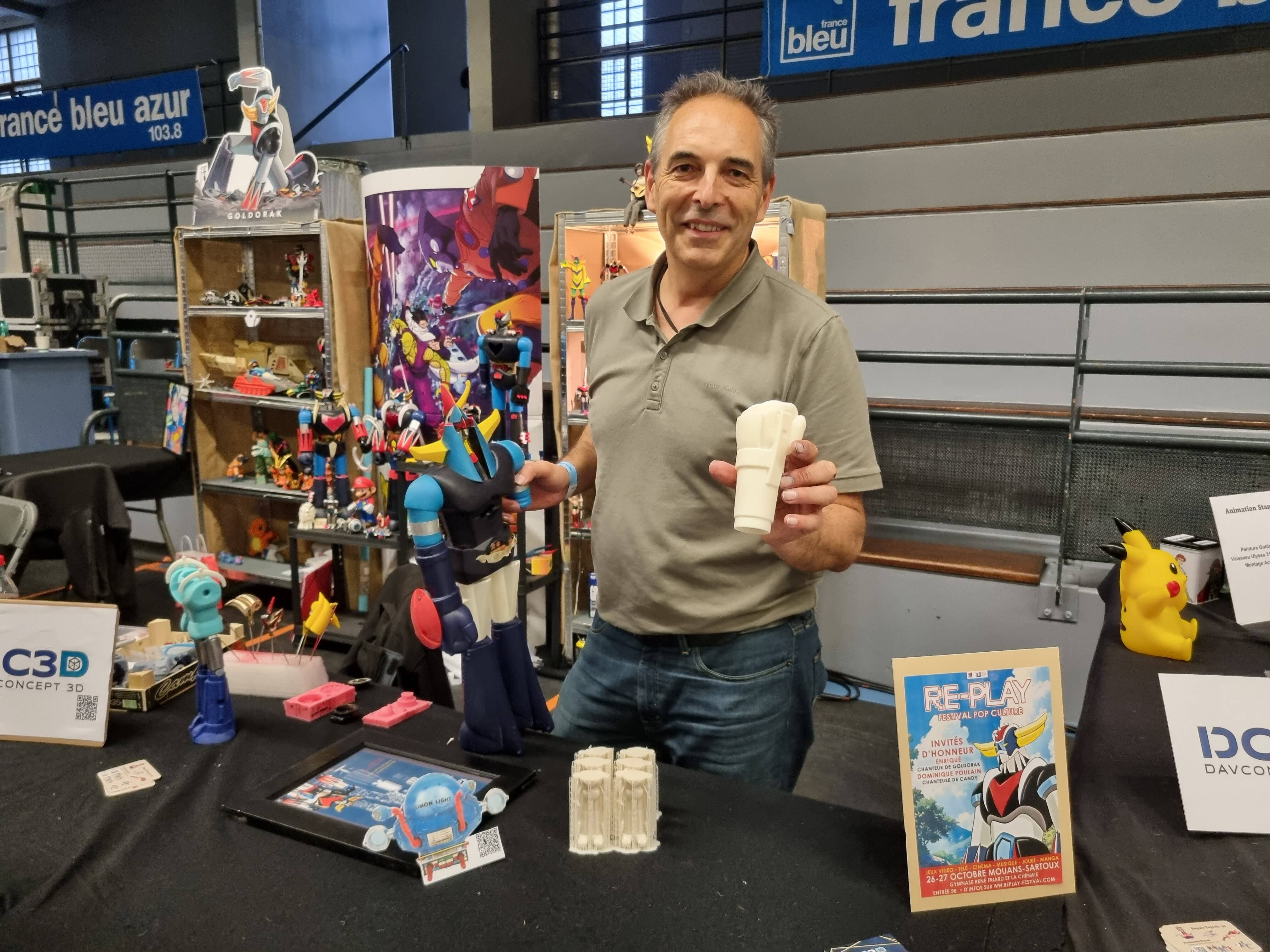 Comment cet Azuréen est devenu le super-héros de la réparation des jouets vintage