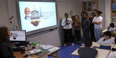 "René Cassin a fait beaucoup pour le droit des hommes, des femmes et des personnes de différentes couleurs": des élèves de l'Ariane honorent celui qui a donné son nom à leur établissement