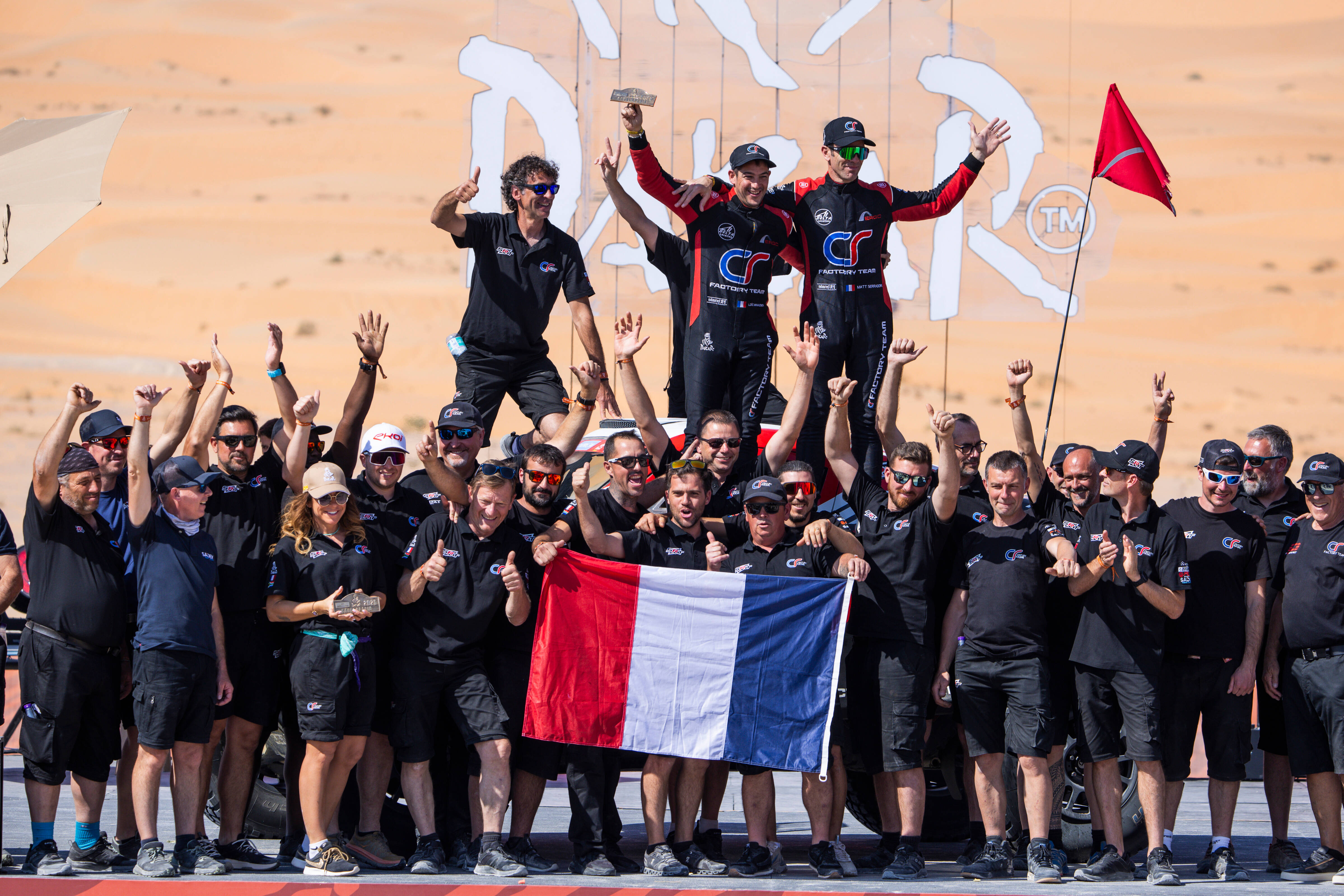 Bon sixième à l'arrivée, le Varois Mathieu Serradori s'est surpassé sur les pistes du Dakar