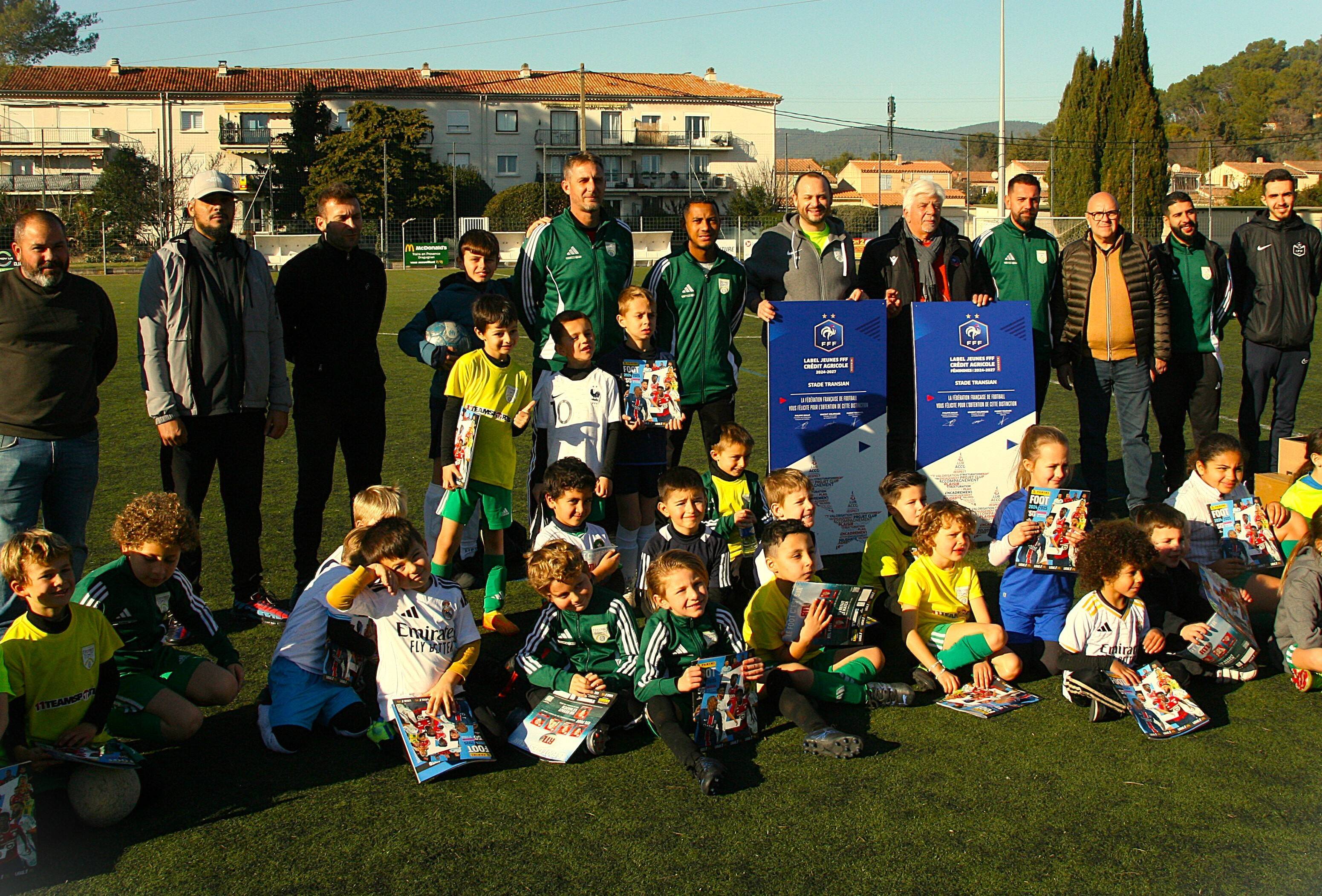 Premier label d'excellence pour le club de football de Trans-en-Provence