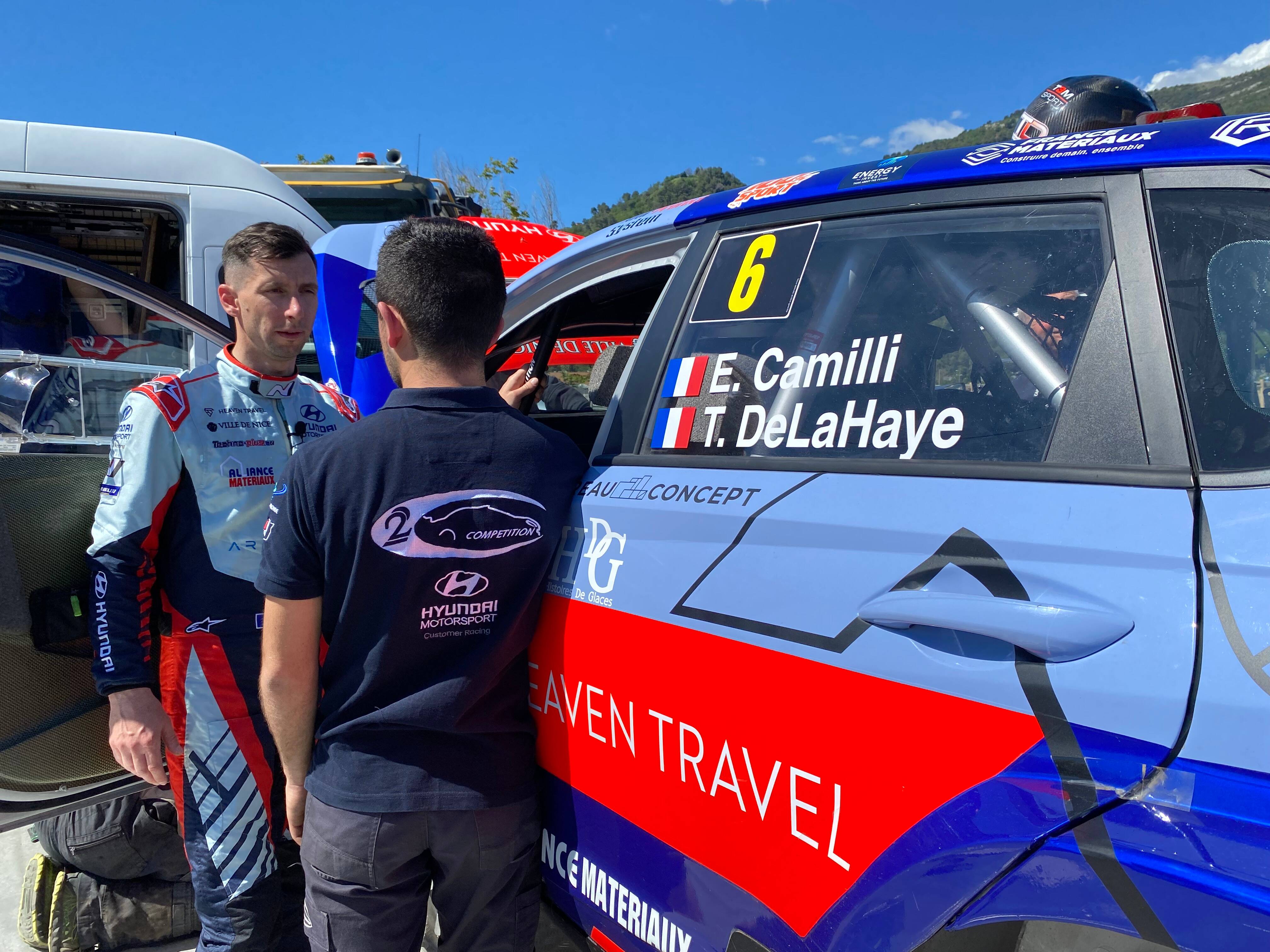 Le pilote niçois Eric Camilli reprend la route du Rallye Monte-Carlo avec l'ambition de "montrer la Hyundai"