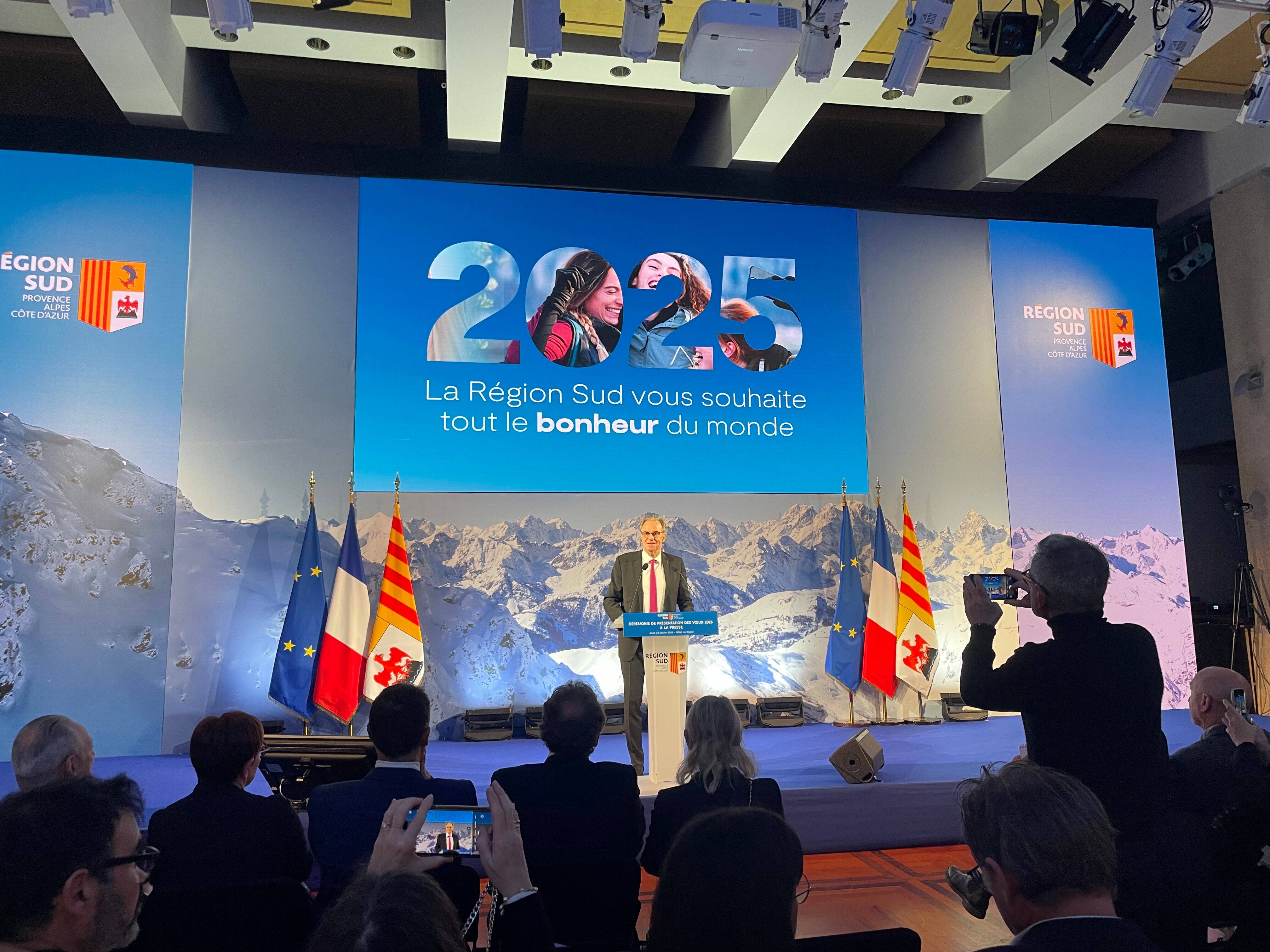 "On n'est pas si mal chez nous": le président de la Région Renaud Muselier heureux, sauf pour Donald Trump