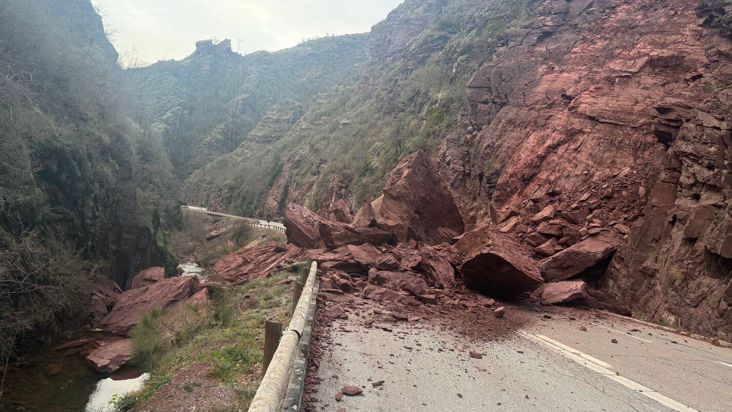 En raison d'un éboulement, le détour pour se rendre à la station de ski de Valberg va se prolonger