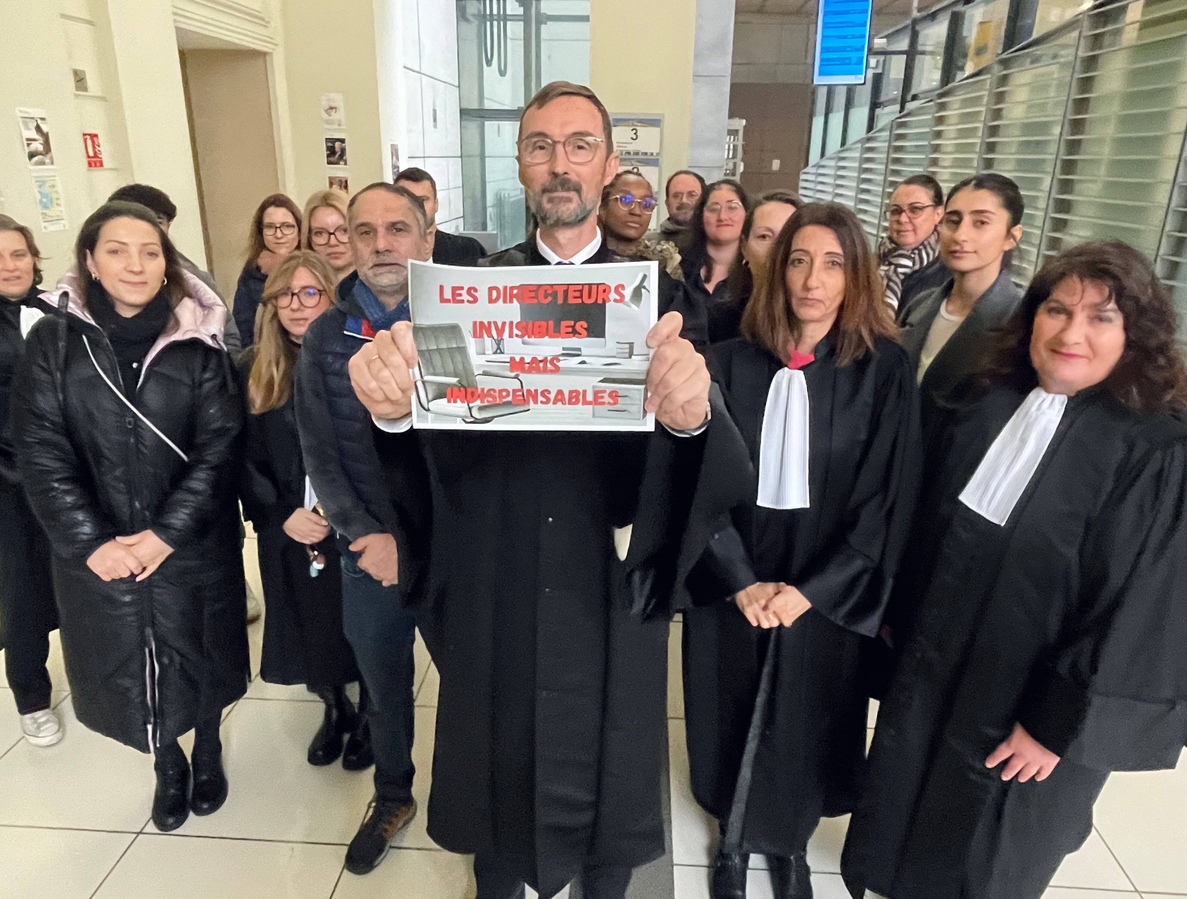 "Grands oubliés de la vague de revalorisation" dans la justice, les directeurs des services de greffe se mobilisent à Nice