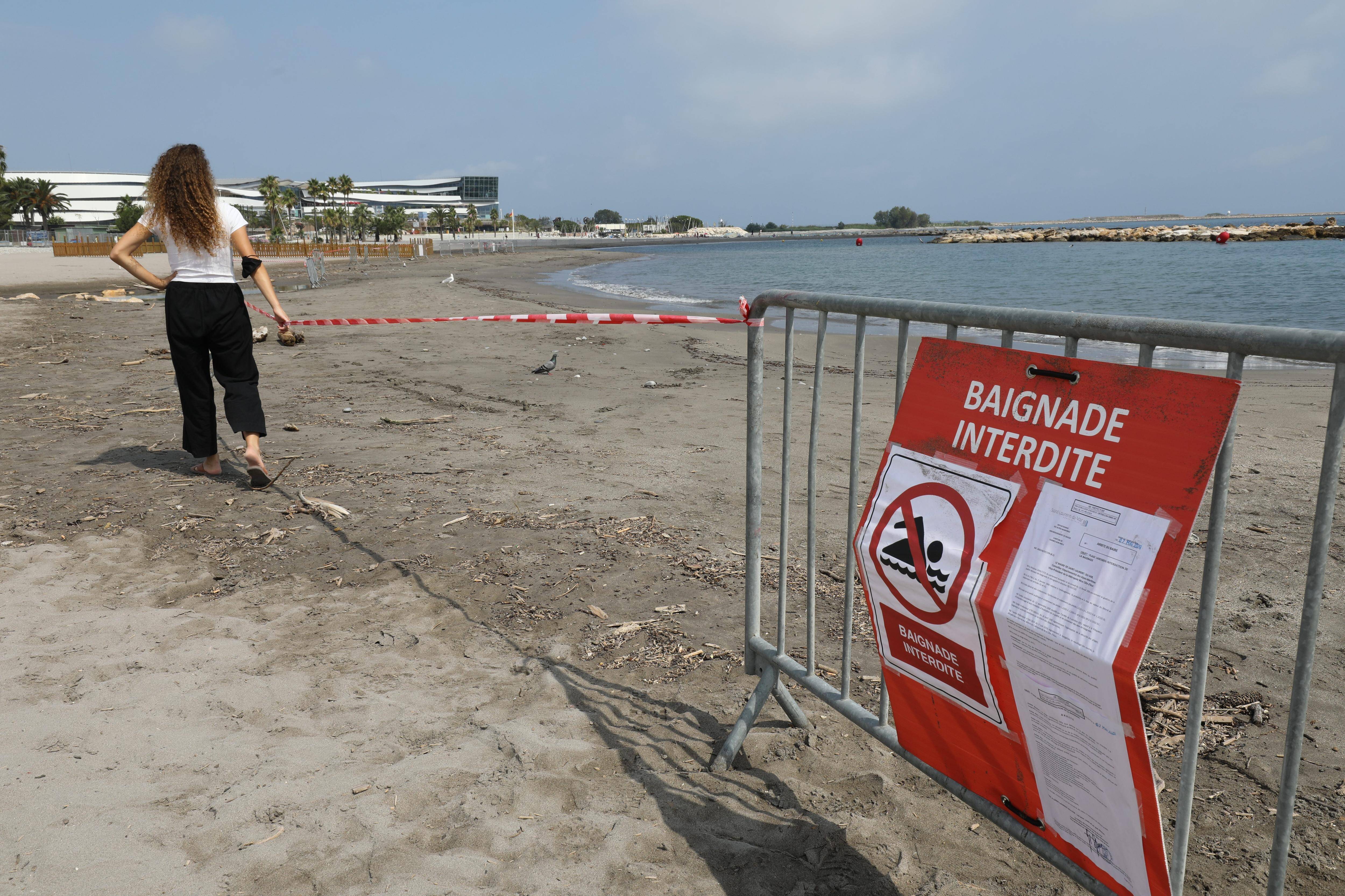 Eaux de baignade polluées à Saint-Laurent-du-Var: la Métropole Nice Côte d'Azur diligente un audit