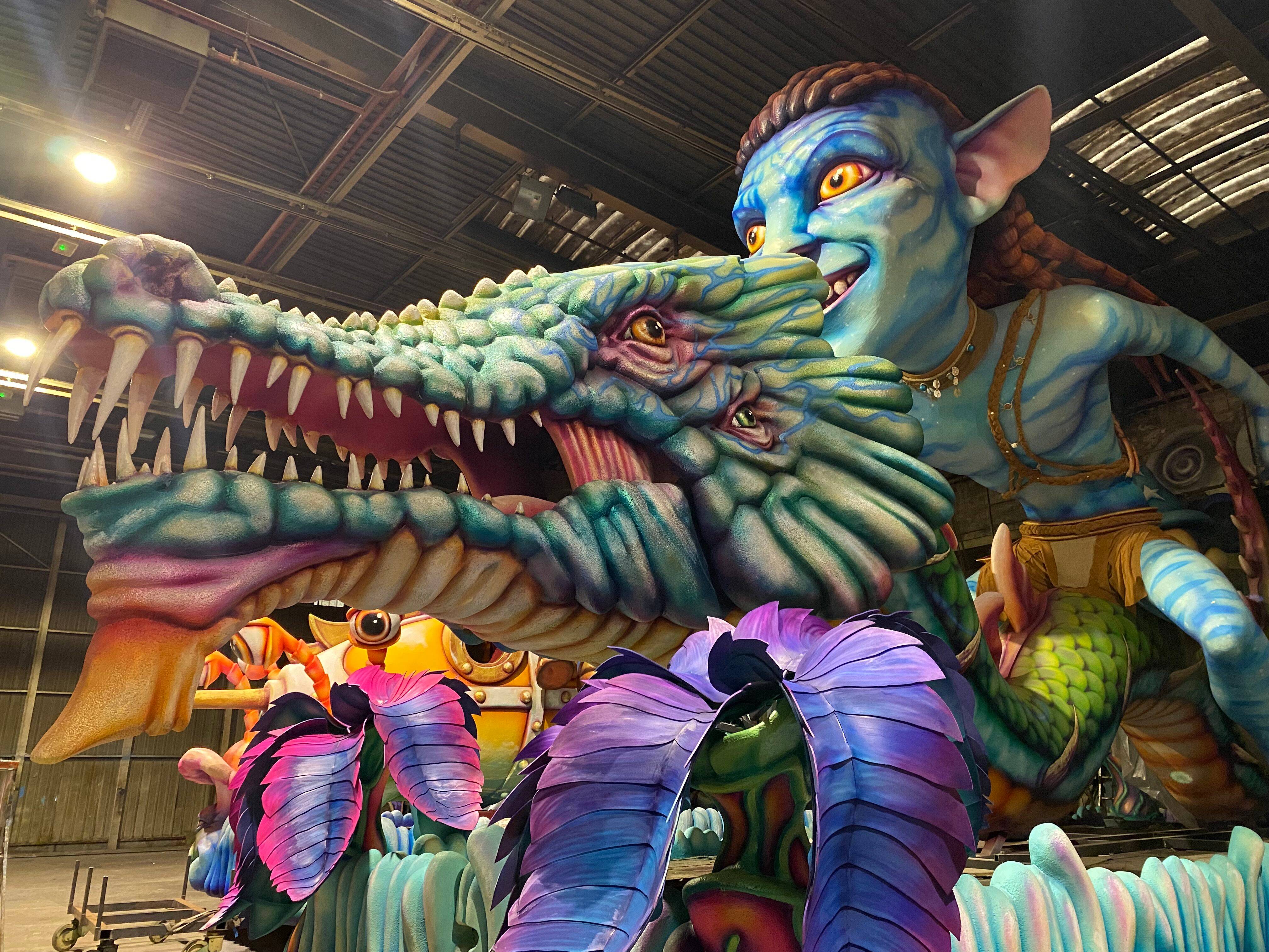 Carnaval de Nice 2025: on vous dévoile les premières images des chars qui accompagneront le Roi des Océans