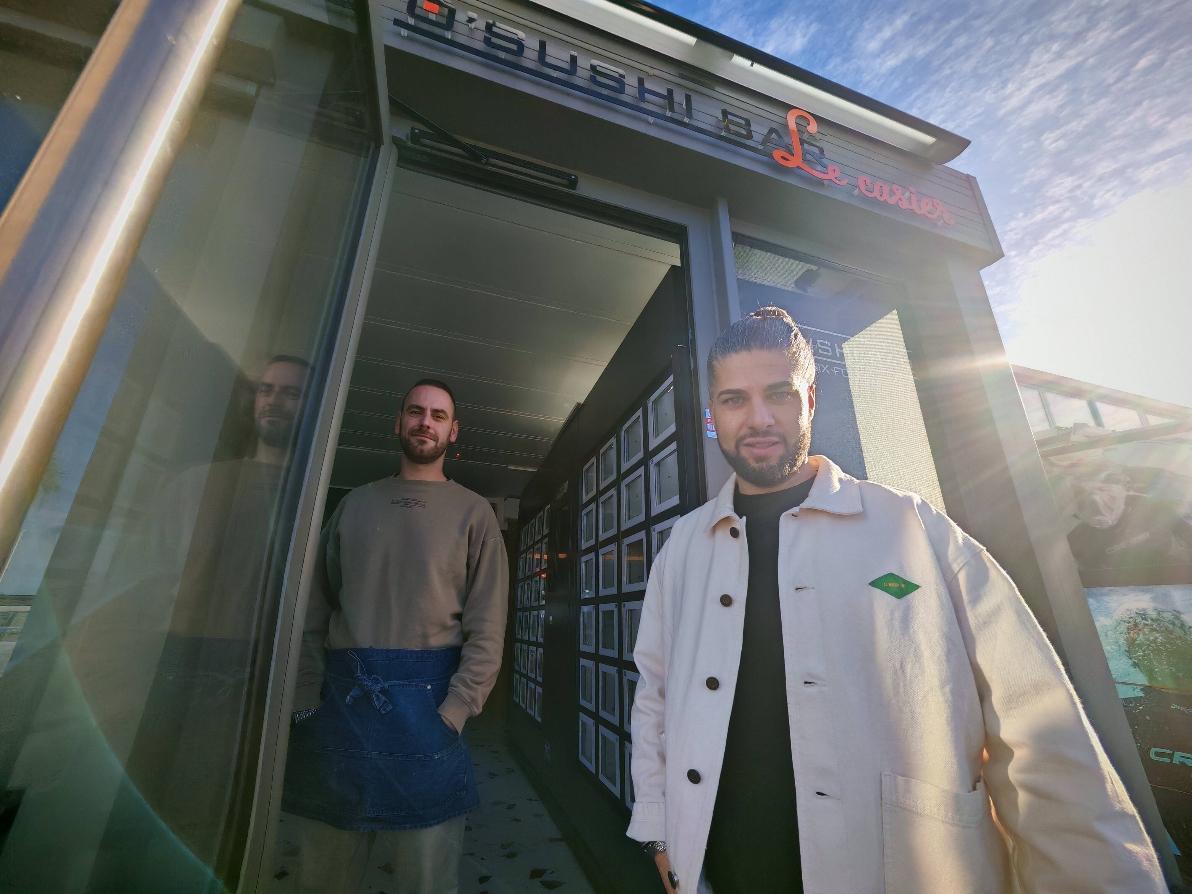 Un distributeur de sushis disponible 24 heures sur 24 installé dans cette commune du Var, un concept inédit en France