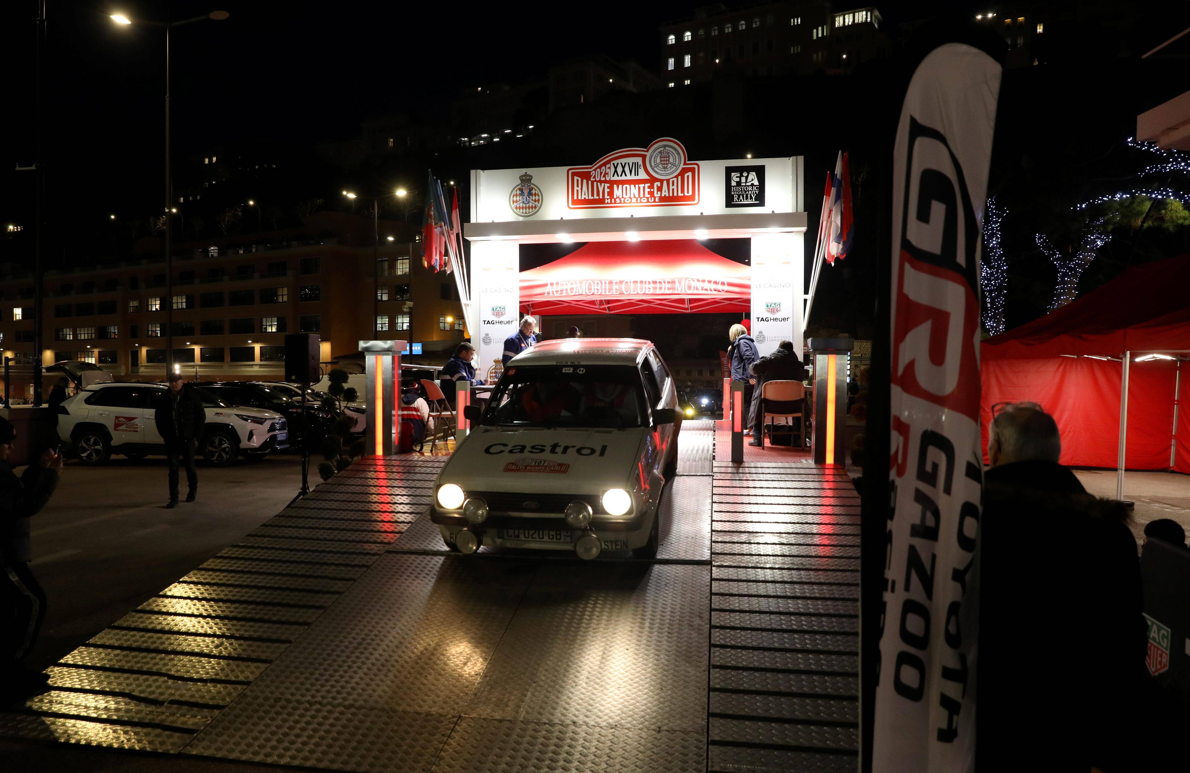 Le Turini en apothéose du Rallye Monte-Carlo historique ce mardi soir