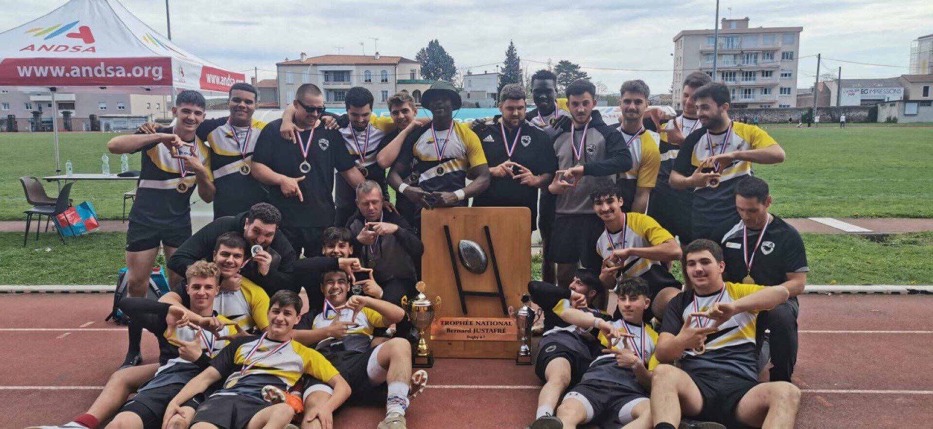 Les championnats de France de rugby à 7 des apprentis à Saint-Maximin les 6 et 7 février