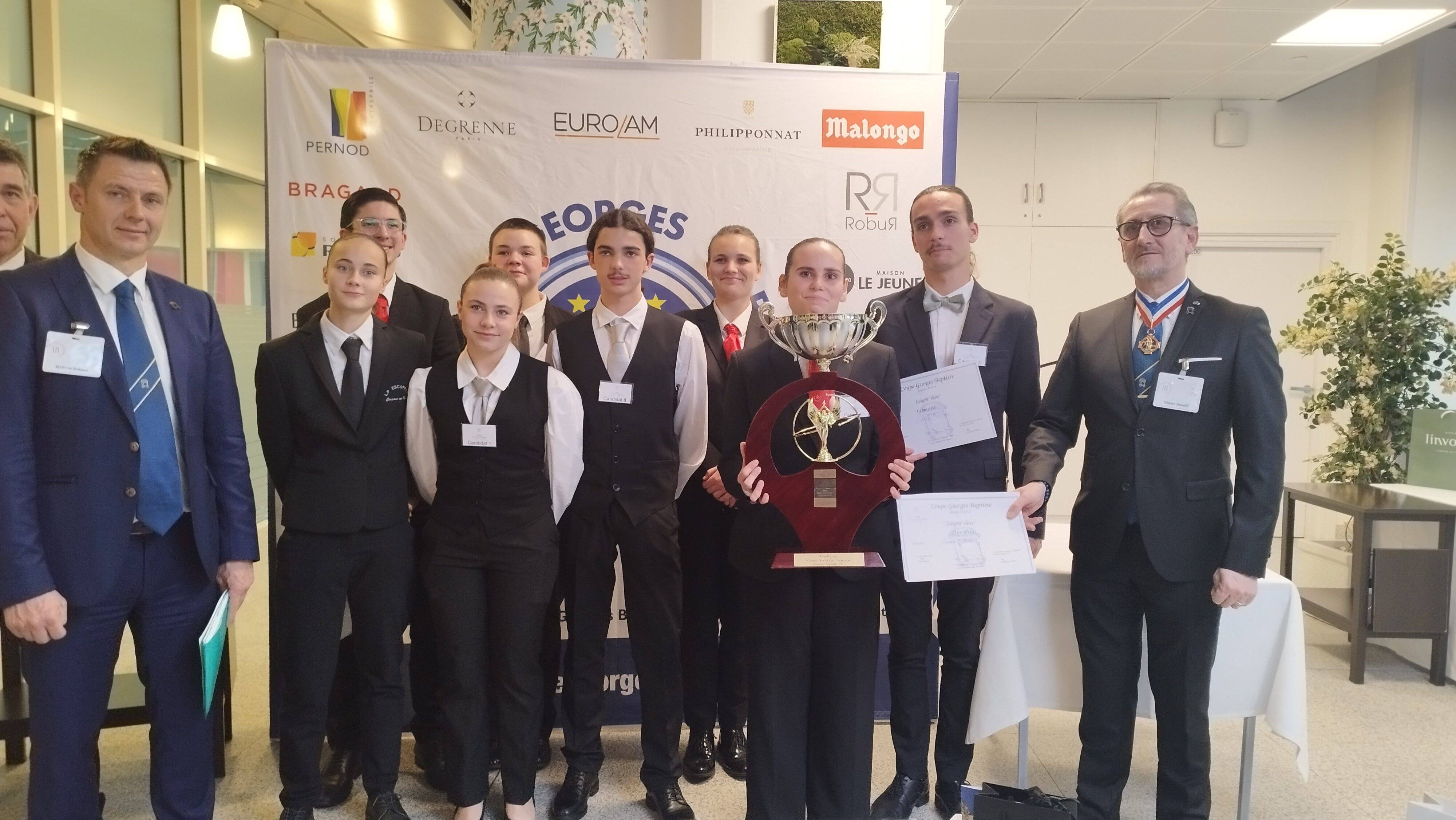 Hôtellerie-restauration : une lycéenne de Monaco remporte la coupe régionale Georges-Baptiste et représentera le Sud en finale