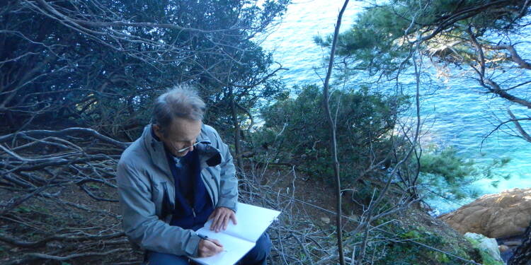 Le parc de Port-Cros croqué dans un joli livre par le naturaliste Alan Johnston