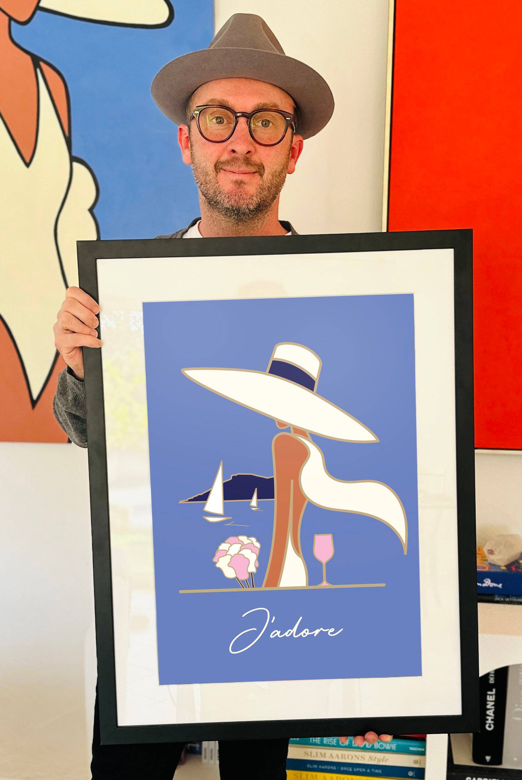 Cet artiste britannique installé à Monaco met en vente une oeuvre d'art pour "sauver la vie" d'Emily, son épouse atteinte d'une maladie rare