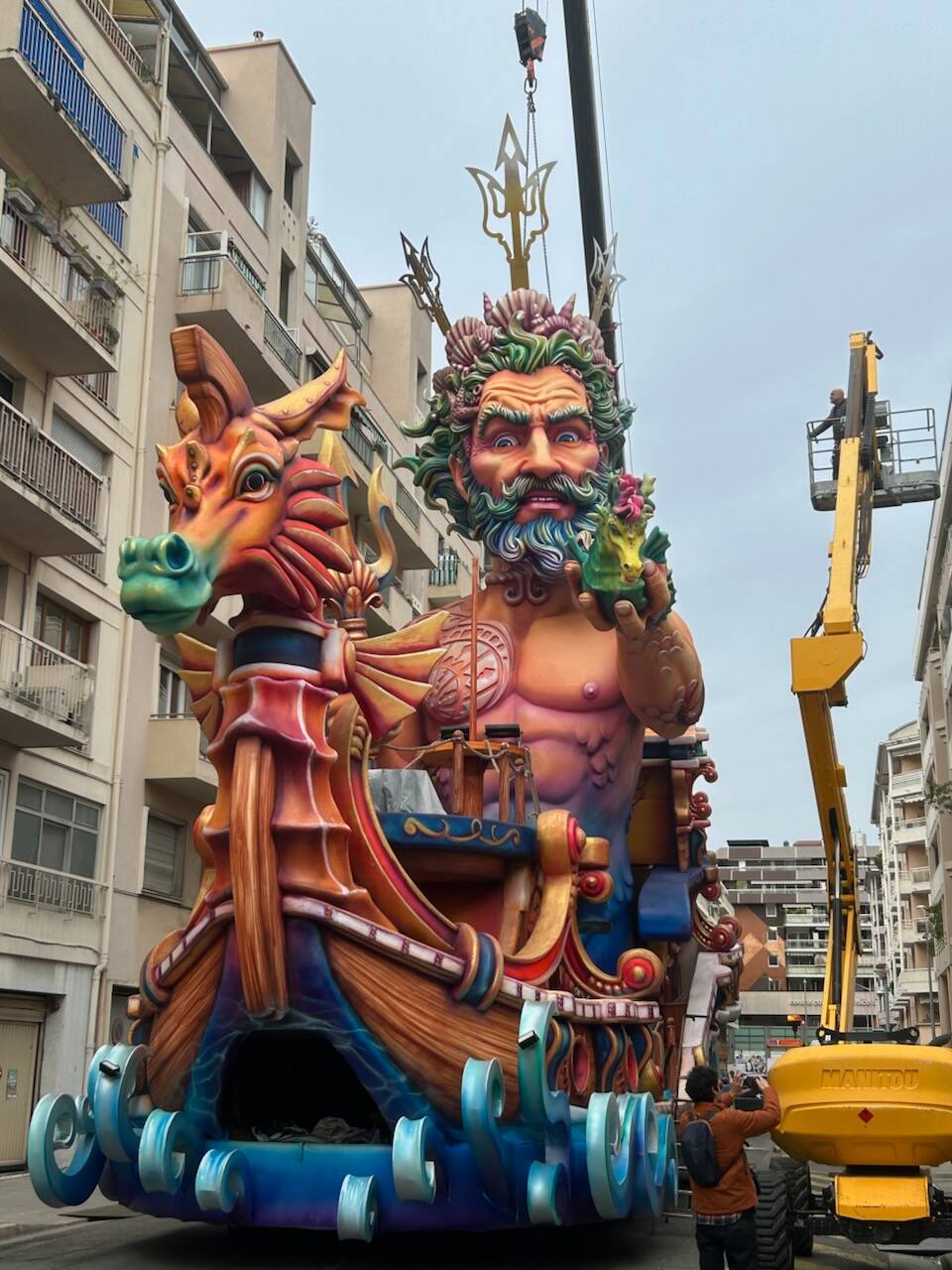Carnaval de Nice: on vous présente en avant-première le Roi des Océans