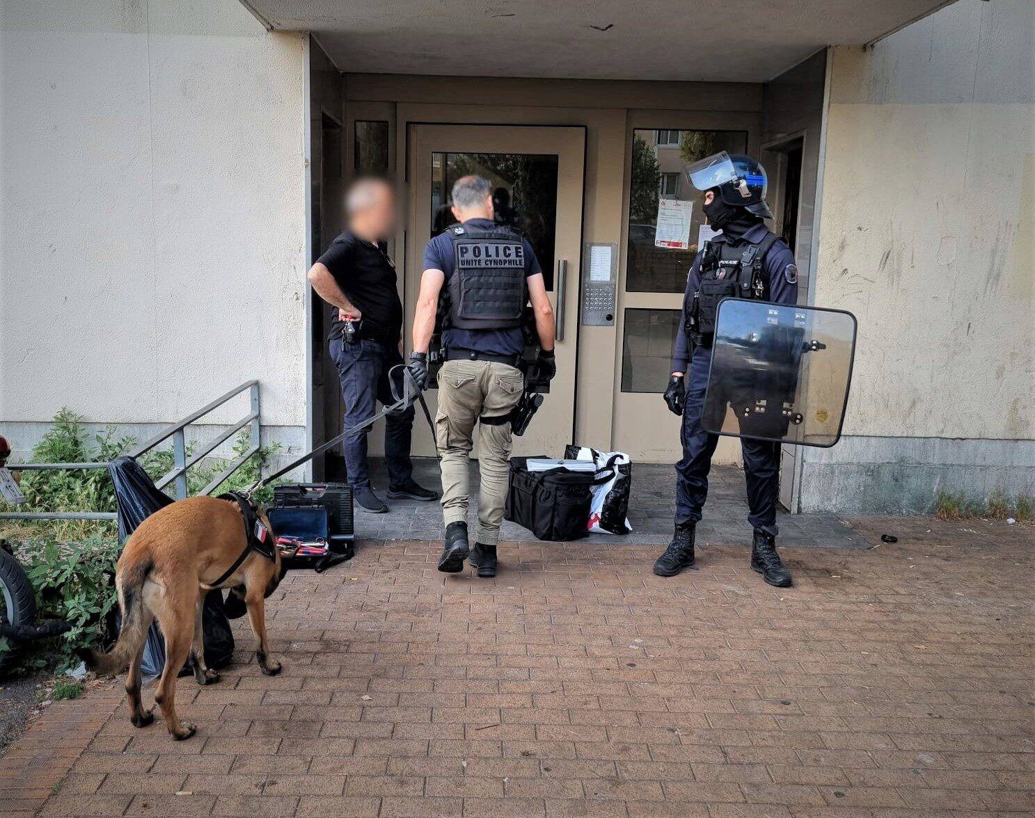 Trois interpellations, usage de grenades lacrymogènes... Nouvelle opération de police à Cannes- La Bocca