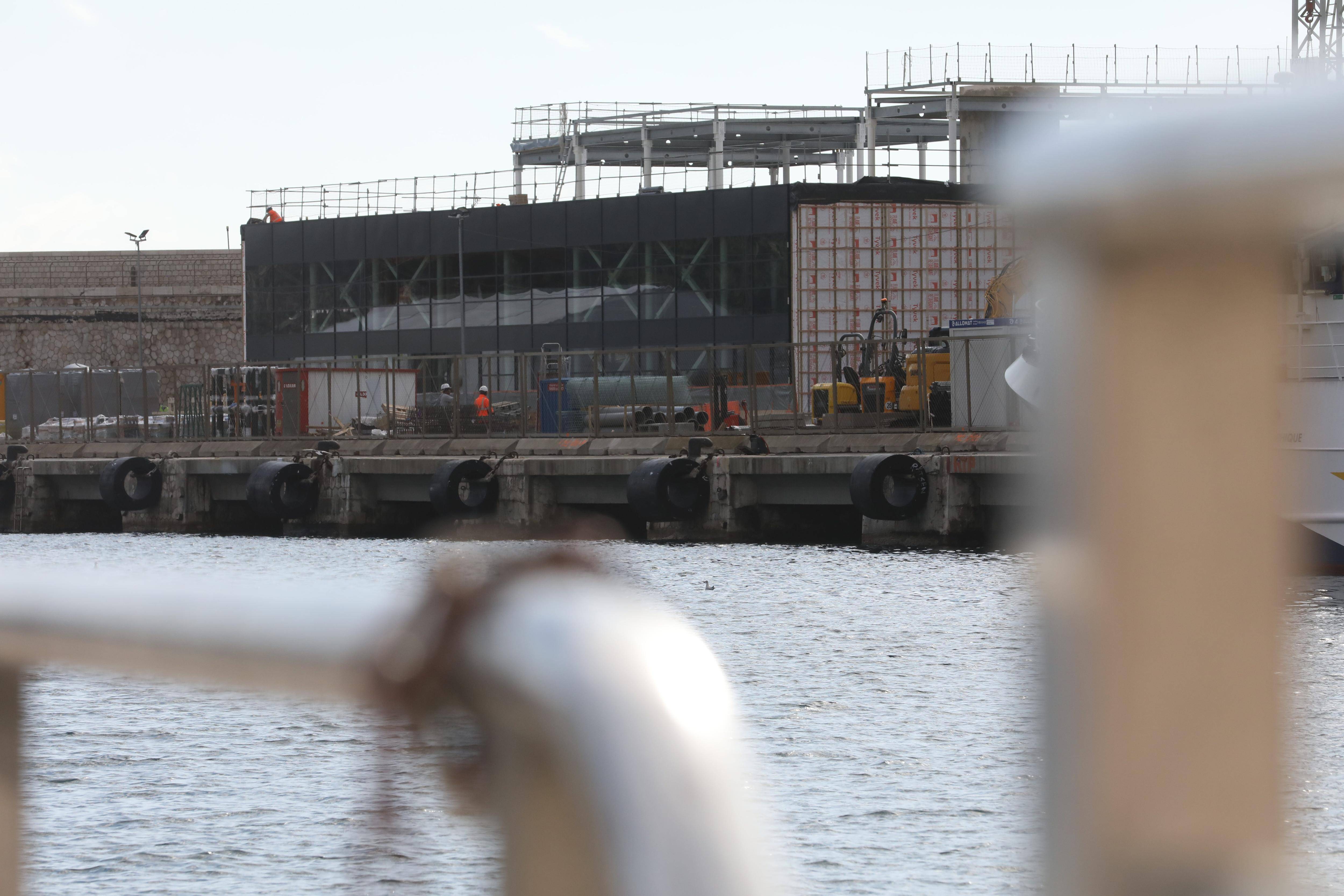 On a visité le chantier du futur palais des congrès sur le port de Nice et ça a bien avancé