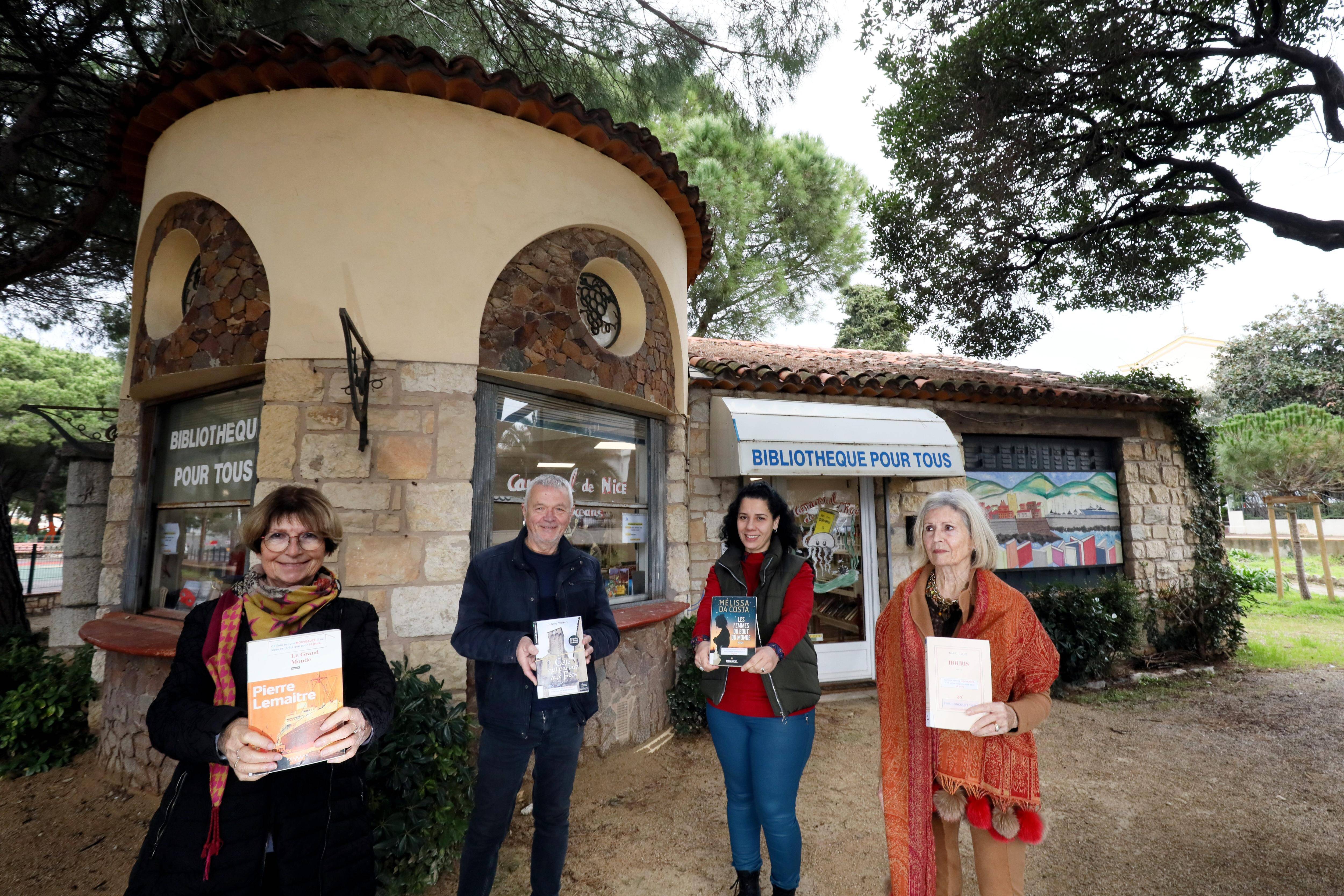 Un salon de thé va remplacer la Bibliothèque pour tous de Juan-les-Pins (qui déménage)