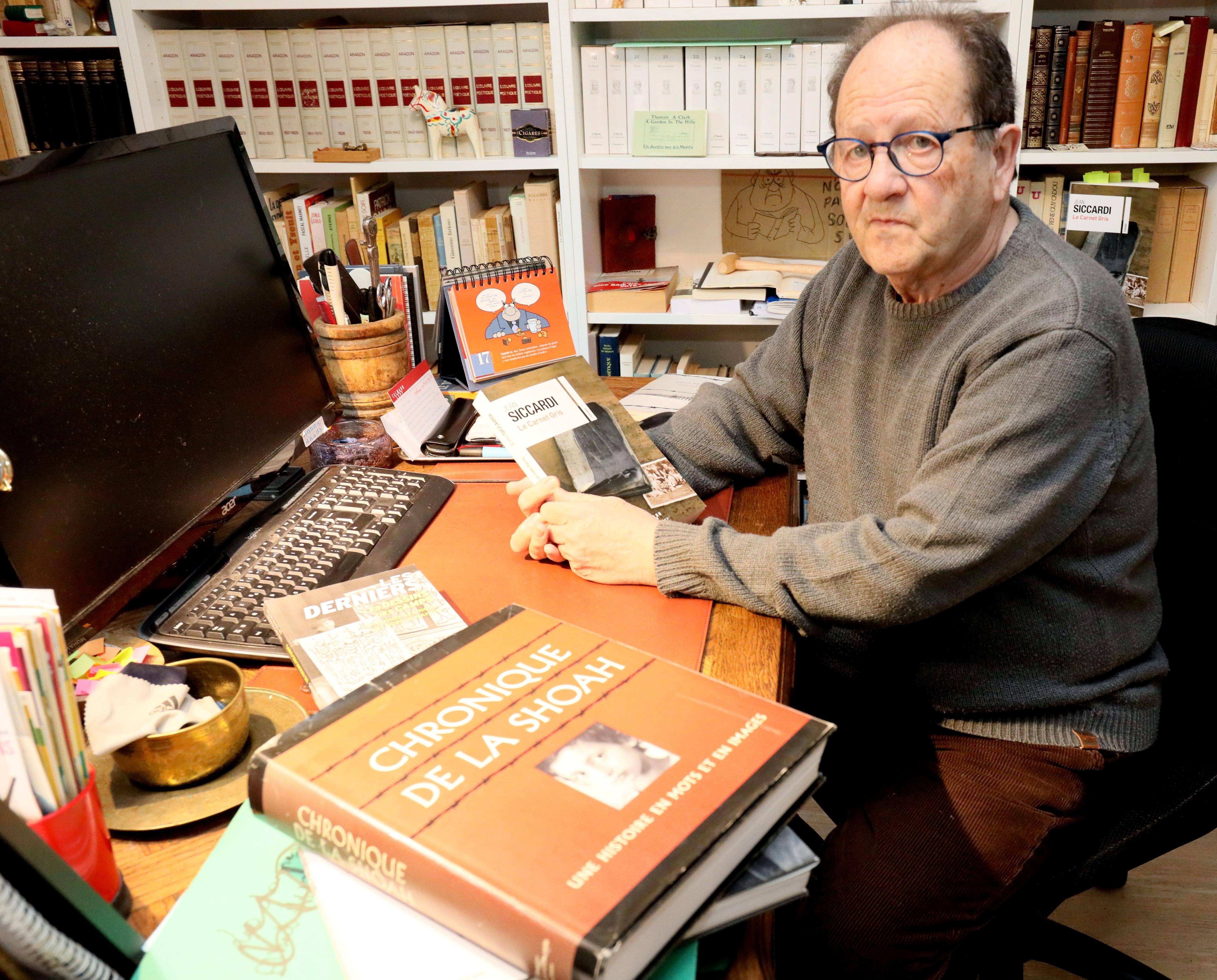 Dans son dernier livre, l'auteur azuréen Jean Siccardi revient sur l'histoire de son grand-père, résistant