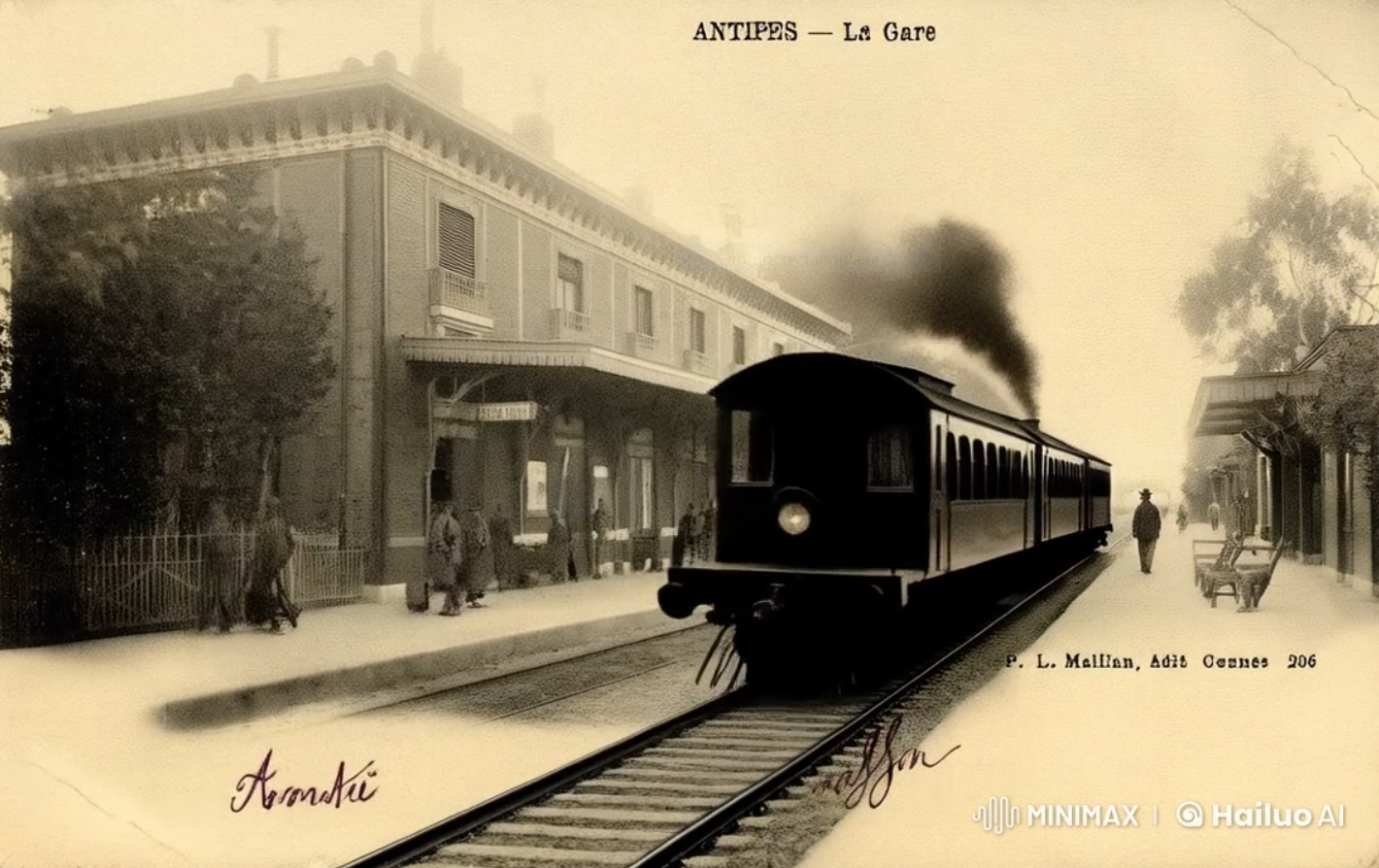 Grâce à l'intelligence artificielle, cet Antibois transforme de vieilles cartes postales en d'incroyables animations, et ça fait réagir