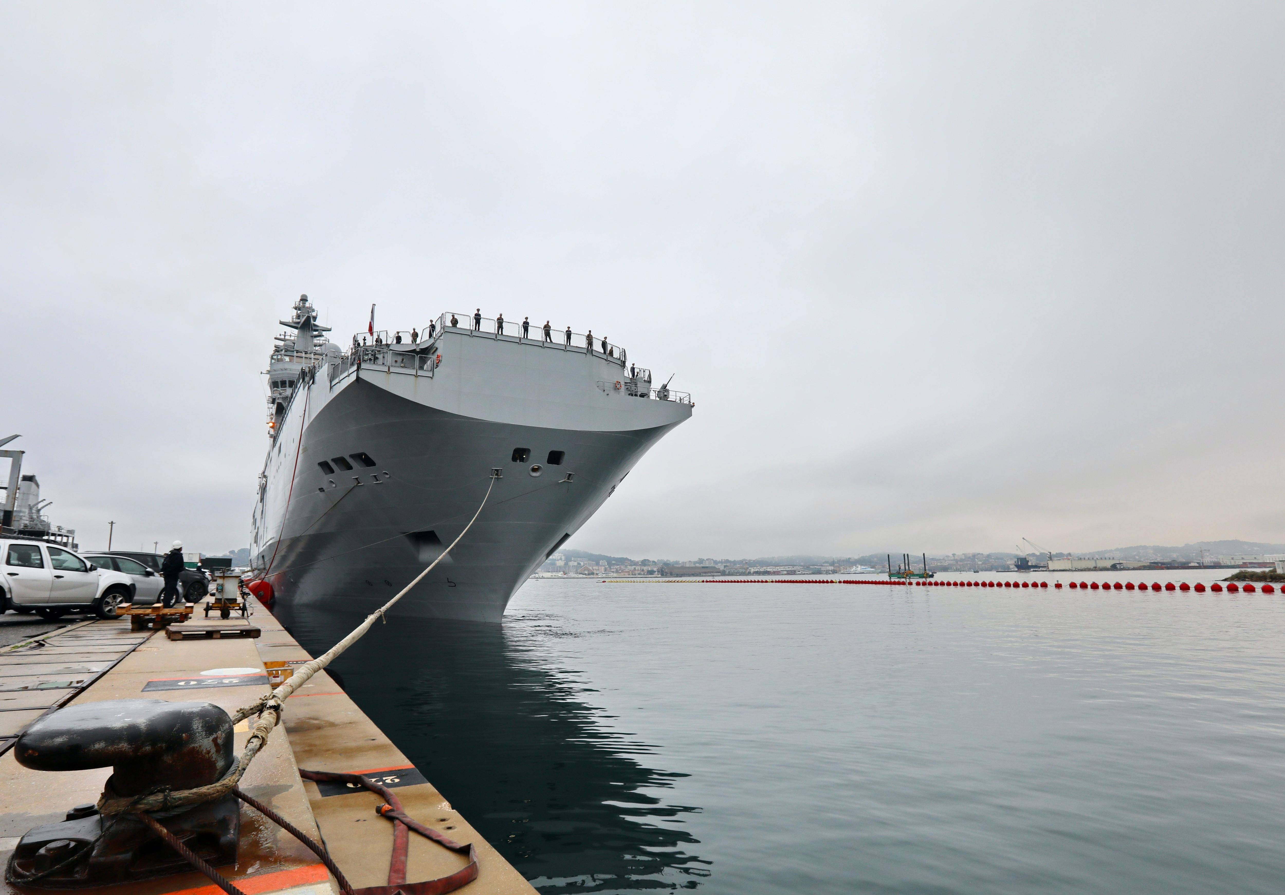 Le groupe Jeanne d'Arc 2025 a largué les amarres de Toulon pour 5 mois de mission