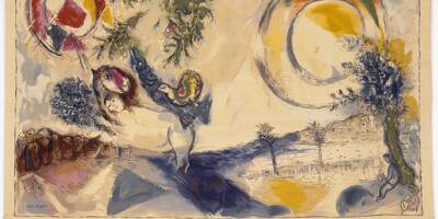Le musée Marc Chagall présente les dernières créations de l'artiste, réalisées après son installation sur la côte d'Azur