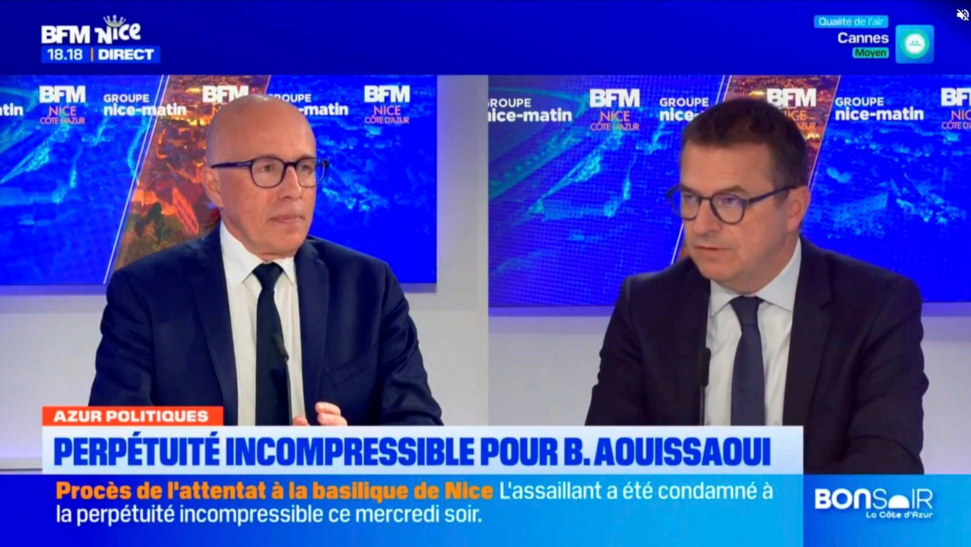 "Avec les Niçois et des experts, nous travaillons pour proposer un projet qui apporte des réponses aux problématiques niçoises" : Eric Ciotti se prépare à la municipale 2026