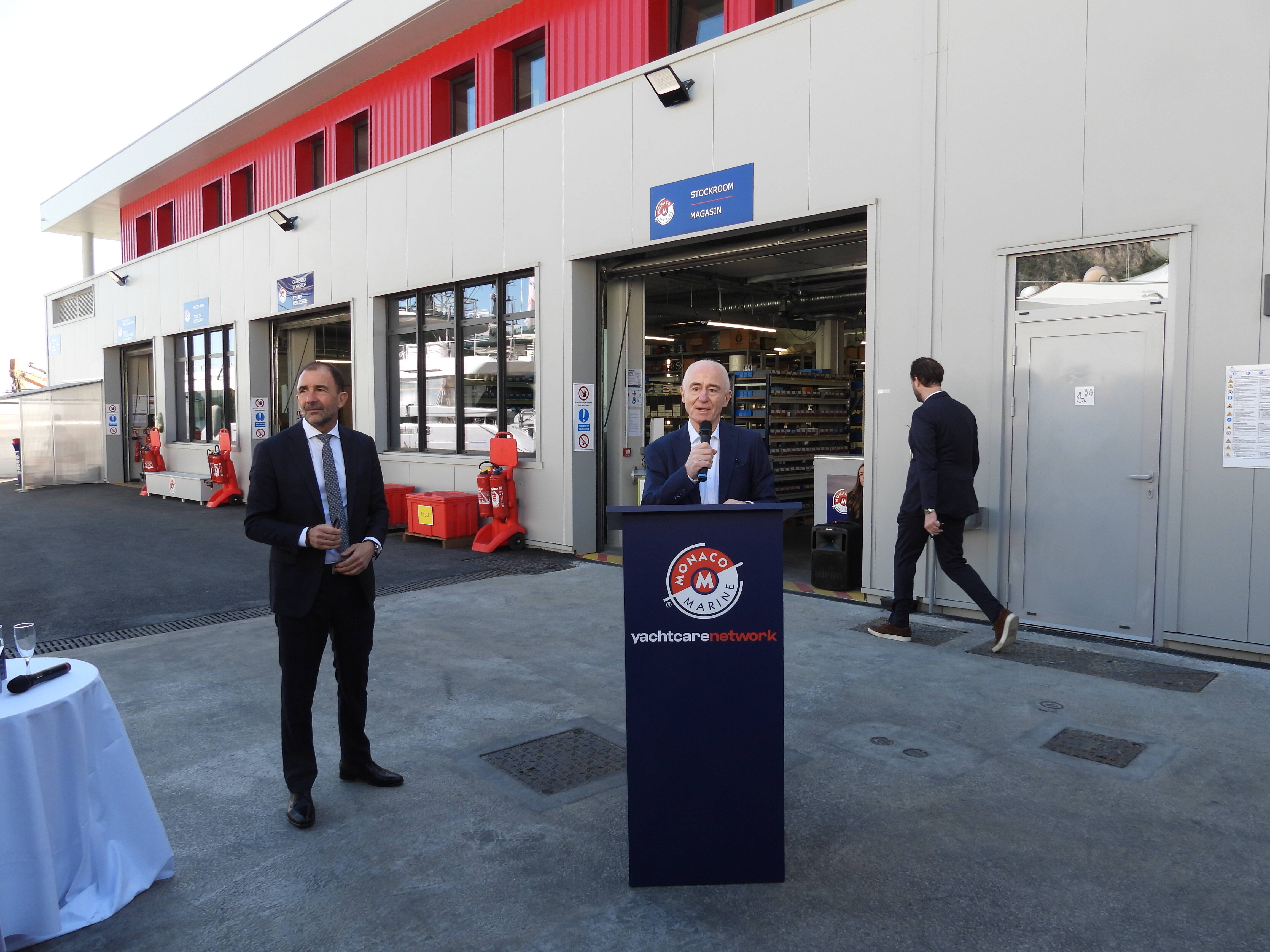 "Une nouvelle plateforme d'échange entre terre et mer" : Monaco Marine a modernisé son chantier naval sur le port de Beaulieu