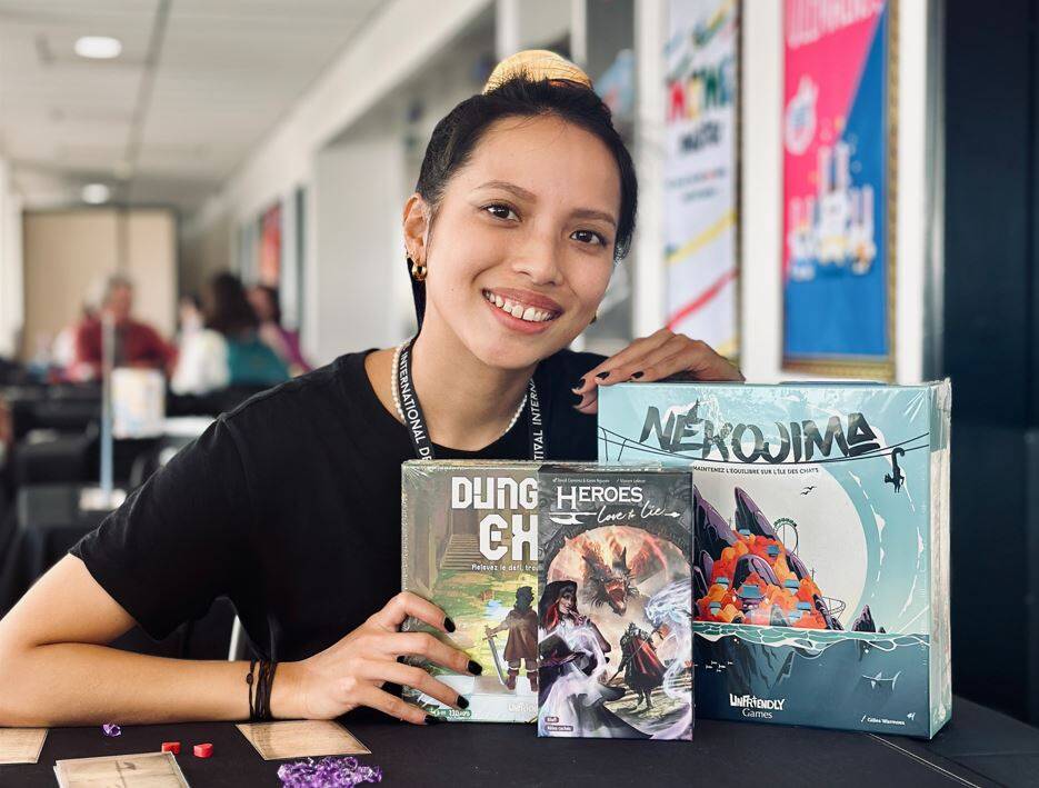 Comment devient-on créateur de jeux? Cette jeune créatrice nous raconte, au Festival de Jeux à Cannes