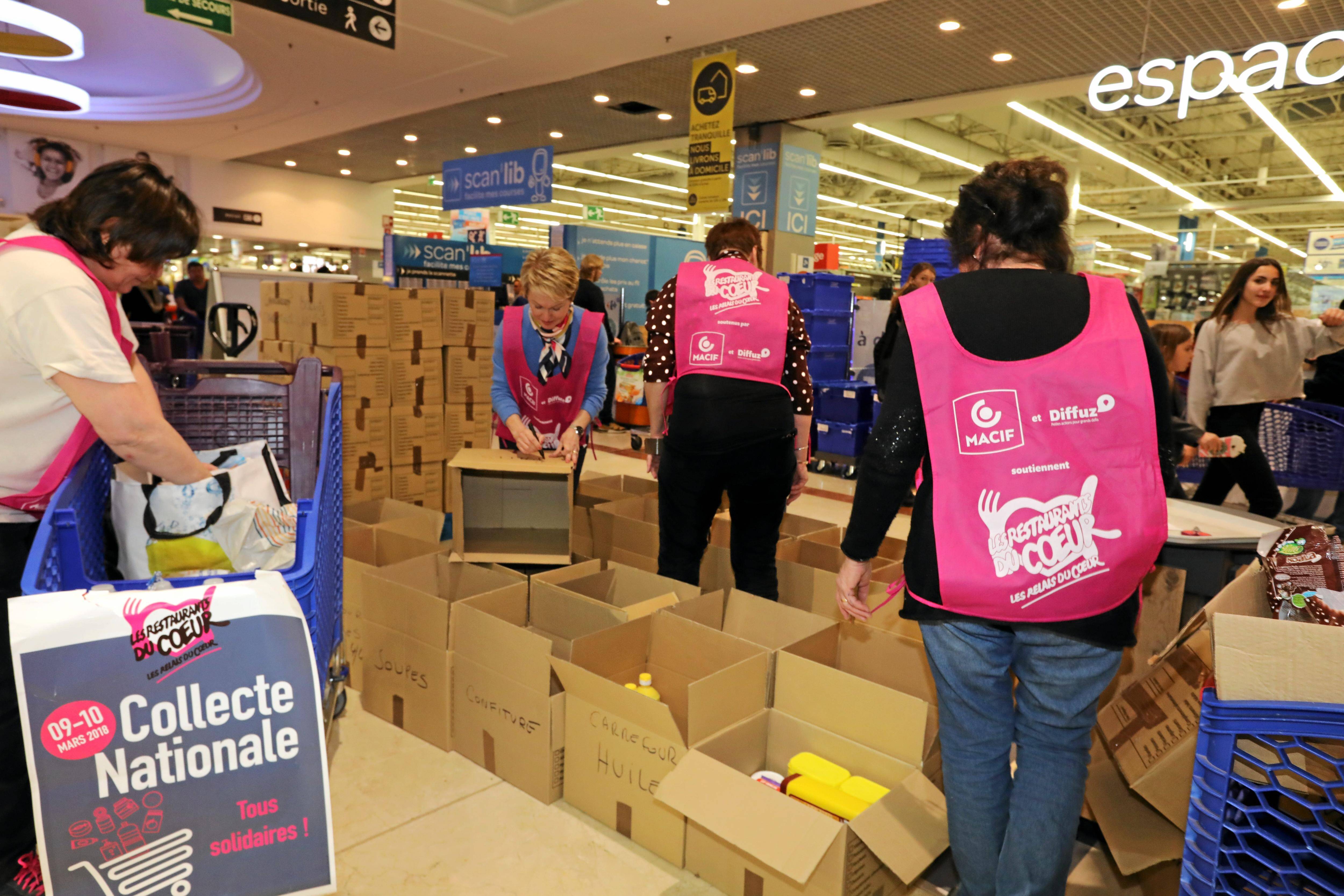 Ce week-end, pensez à la collecte des Restos du coeur dans les supermarchés du Var