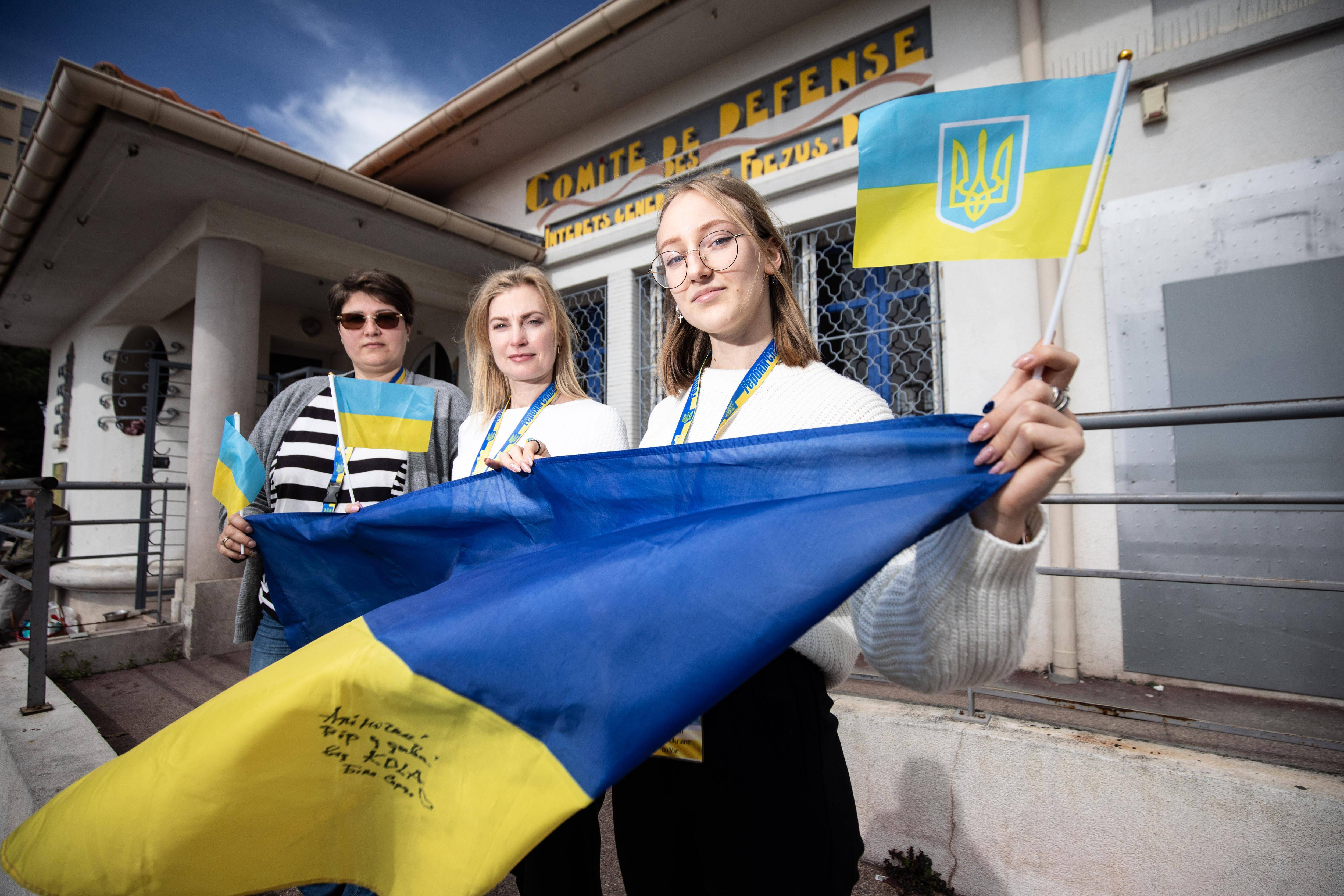 "Il faut conserver les territoires occupés par les Russes": la présidente de l'association France Ukraine dans le Var défend la souveraineté de son pays