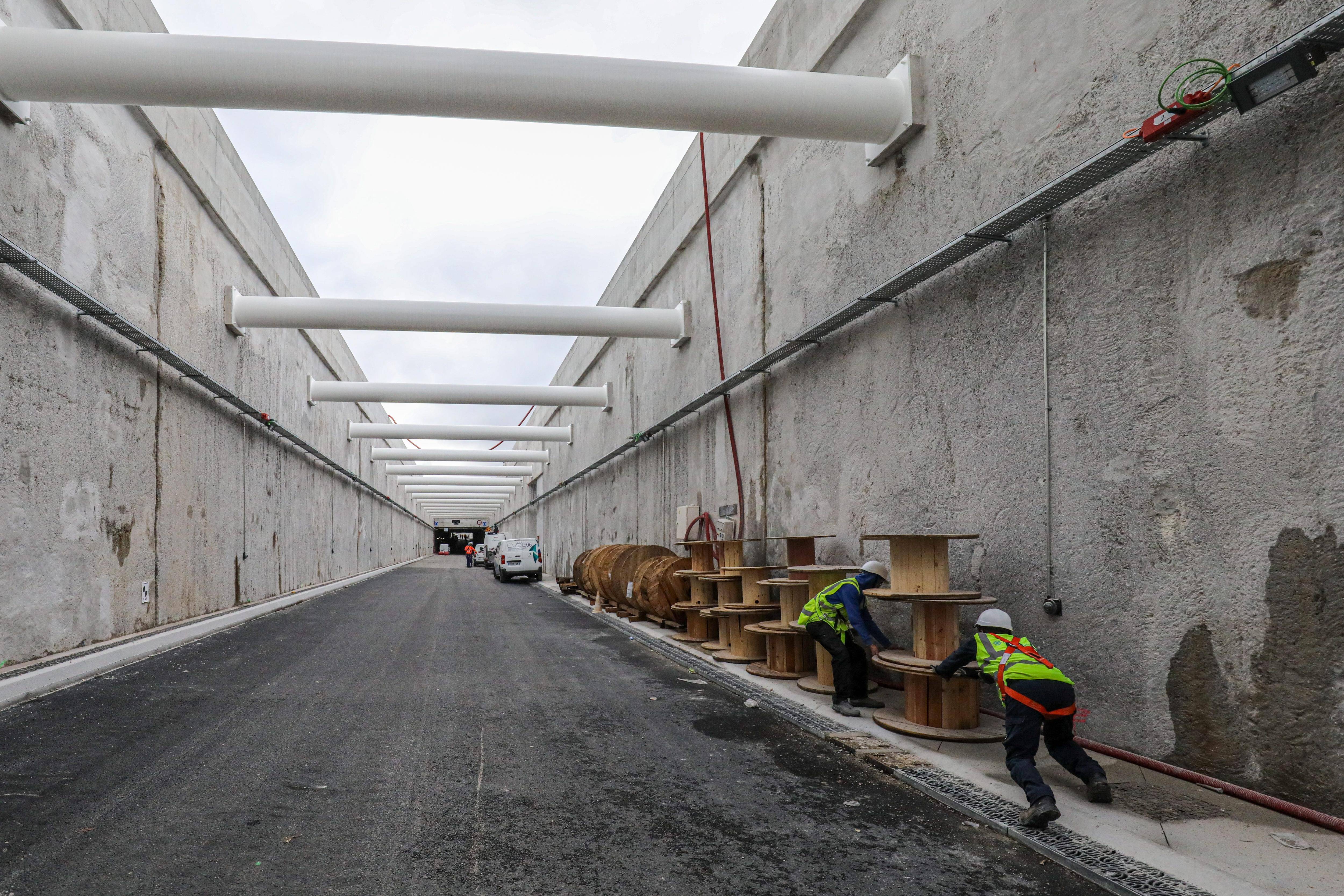Accès à l'A8 modifié, fin des travaux en mai, temps de parcours raccourcis en tram: tout savoir sur la dernière étape du chantier de la sortie ouest de la voie Mathis à Nice