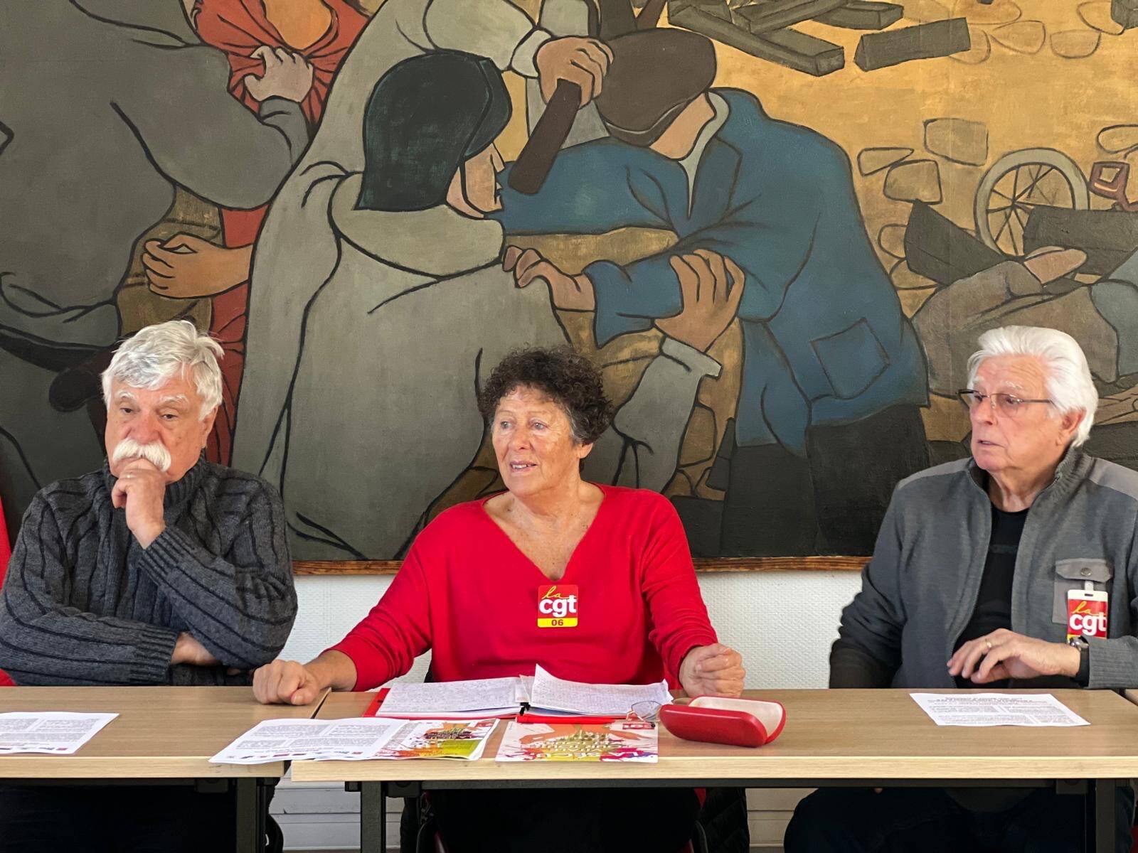 "Des sous pour nos pensions, pas pour les canons": la CGT et la FSU des Alpes-Maritimes se mobilisent pour les retraites et la sécurité sociale