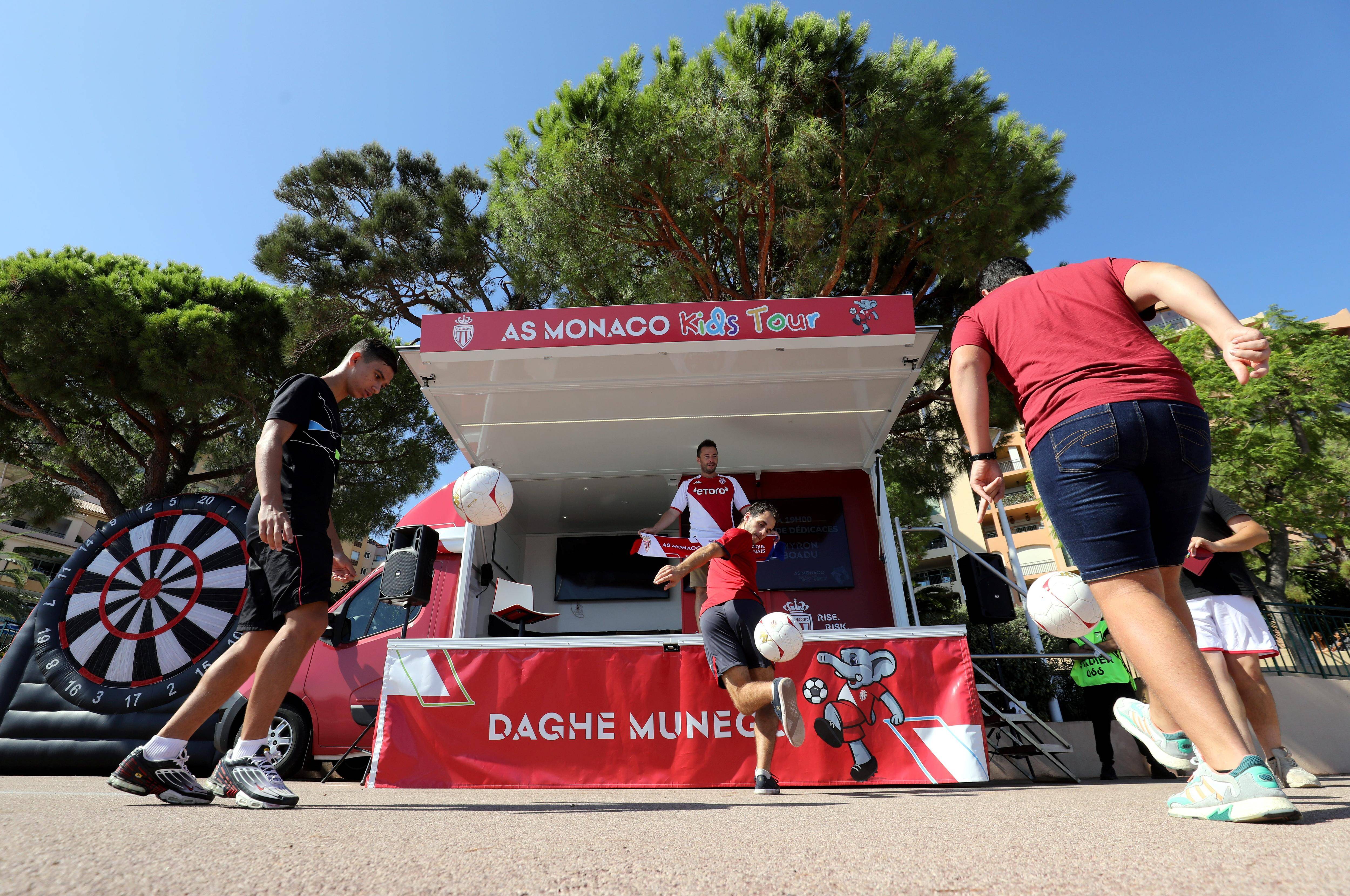 L'AS Monaco Kids fera étape à Menton ce mercredi, de nombreuses surprises sont à gagner