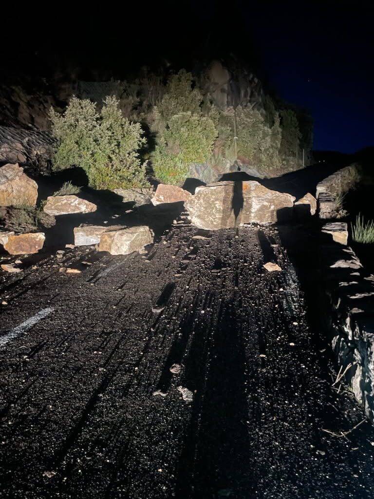 La route du col de Braus coupée à la suite d'un spectaculaire éboulement