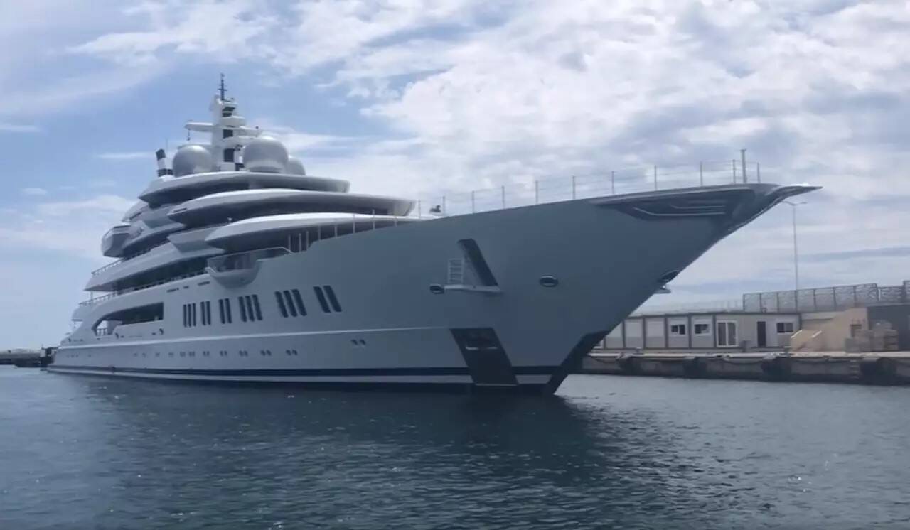 L'Amadea, méga yacht à 225M¬, pourrait être le premier "avoir russe" vendu au profit de l'Ukraine? Un designer niçois et un broker monégasque au coeur de l'enquête du FBI