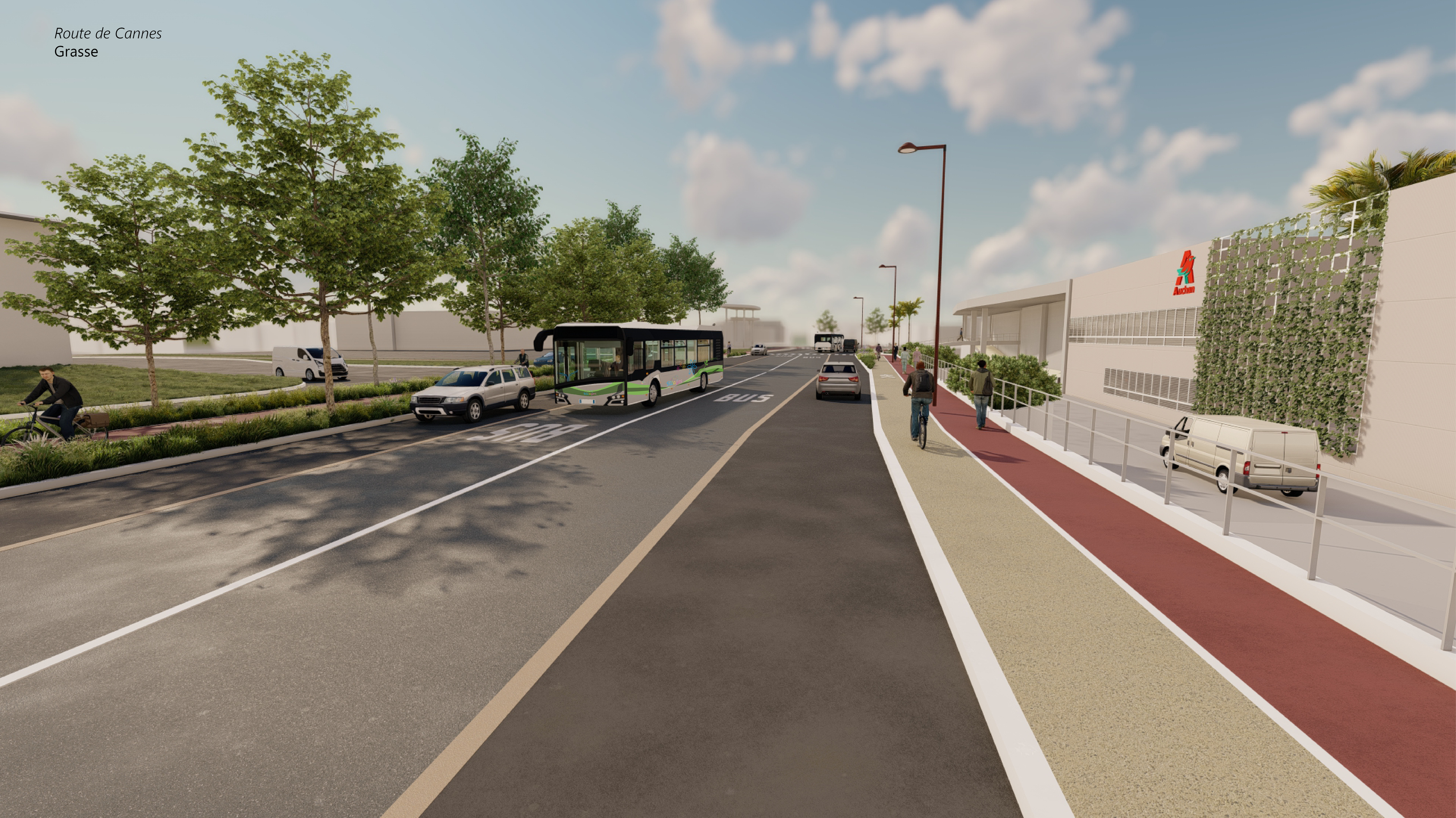 Des balades urbaines pour mieux comprendre les travaux du BHNS entre Grasse et Mouans-Sartoux