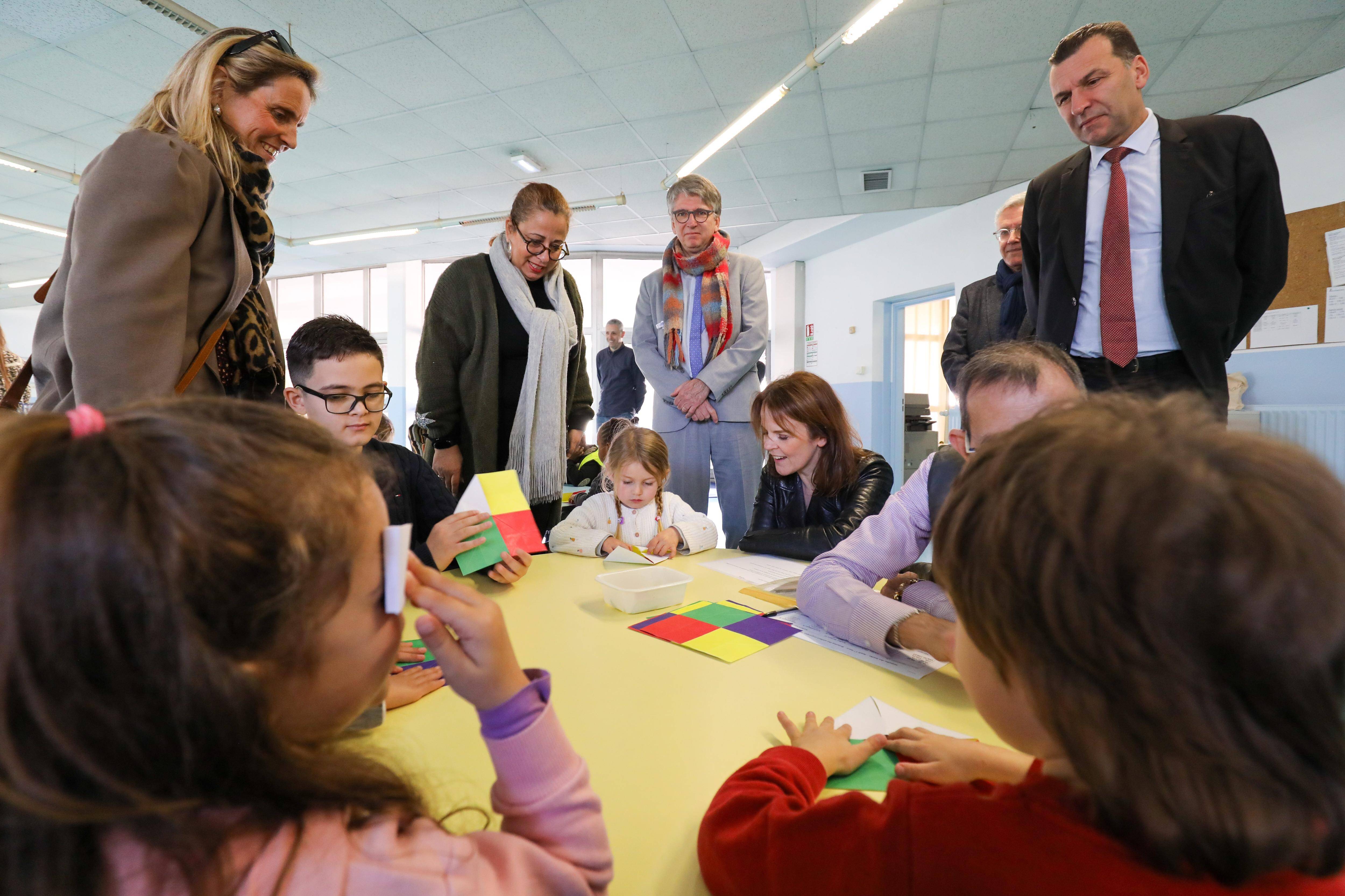 "C'est un moyen d'encourager les filles car, encore aujourd'hui, il y a un écart entre elles et les garçons": les maths et la géométrie, c'est facile, même en maternelle à Nice