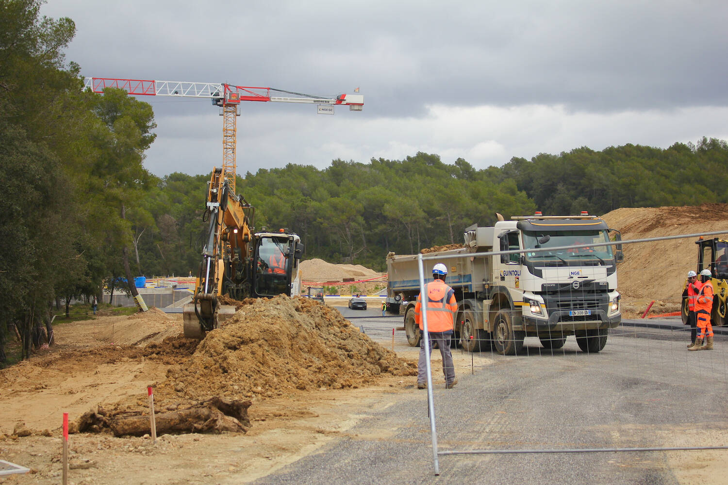 On vous dit tout sur la phase du chantier à l'entrée de Sophia Antipolis qui va modifier des habitudes de circulation