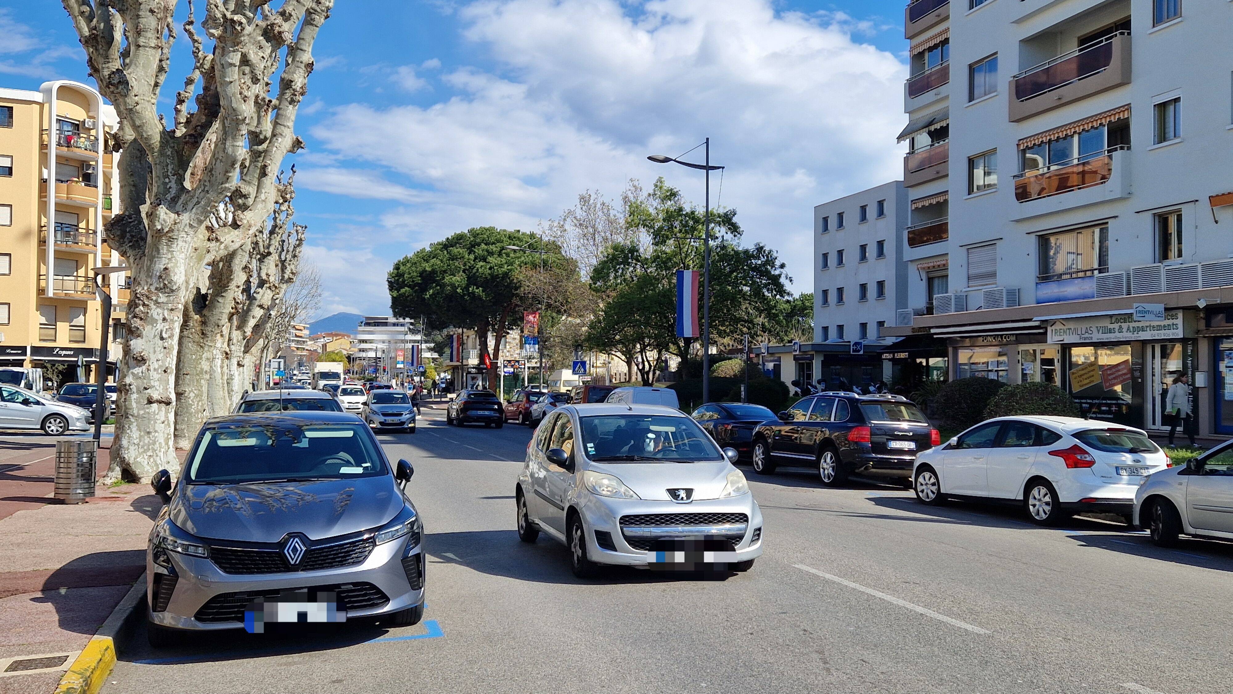 "Pas de stress", "pas besoin de tourner pendant des heures"... Les milliers de places de stationnement gratuit font des heureux dans cette ville de la Côte d'Azur