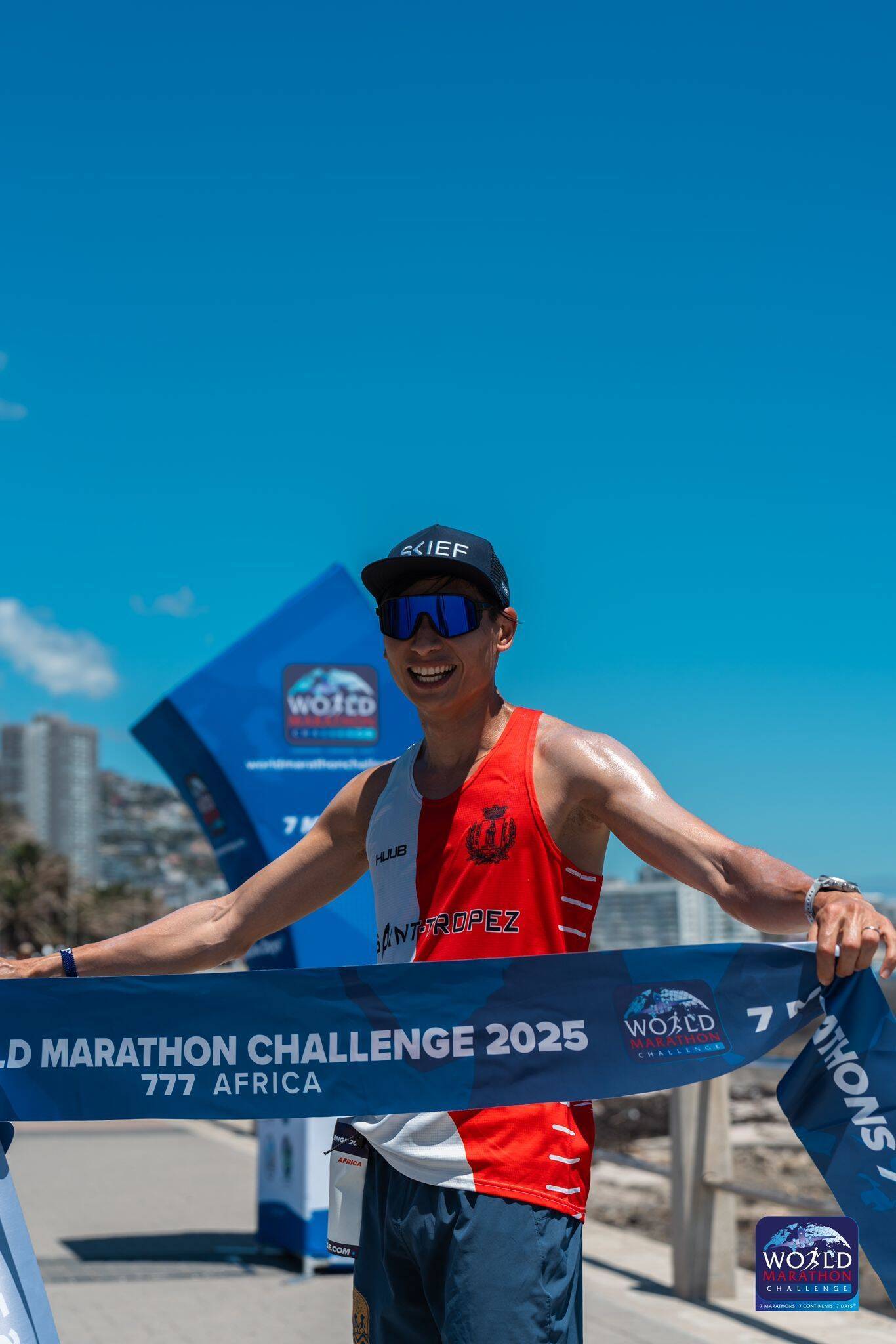 Licencié à Saint-Tropez, Sardar Azimov a réussi son pari fou de 7 marathons en 7 jours sur 7 continents