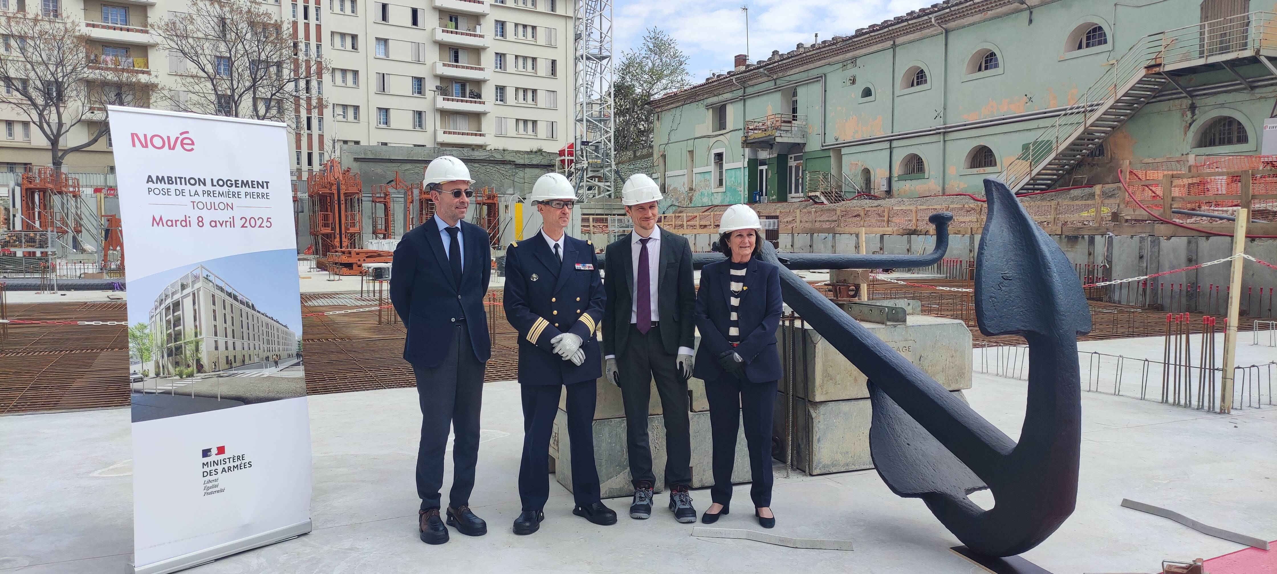 62 logements réservés aux militaires et à leurs familles: une nouvelle résidence sort de terre au Mourillon à Toulon