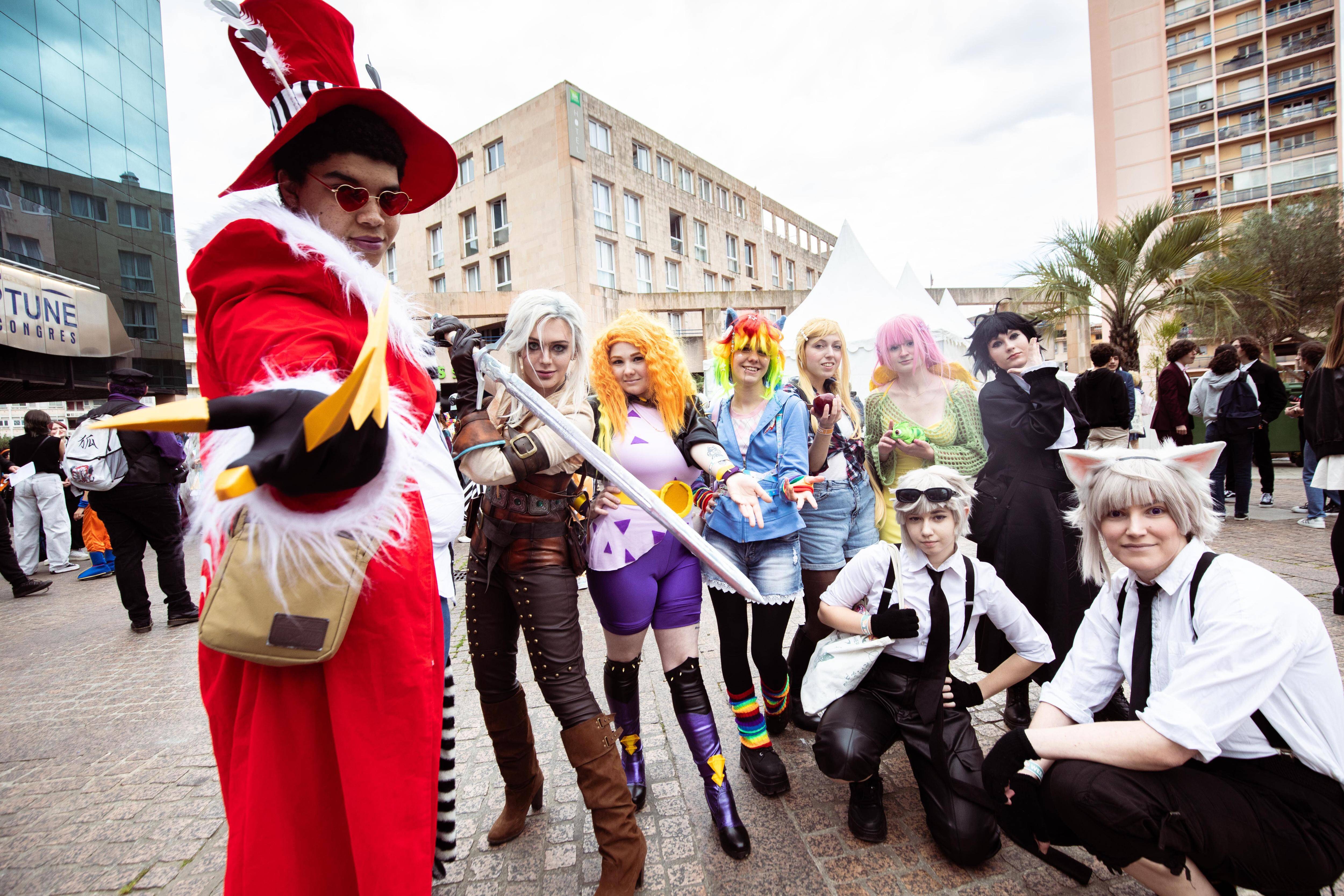 Les plus beaux cosplays sont de sortie: la folie Mang'Azur ne s'essouffle pas à Toulon