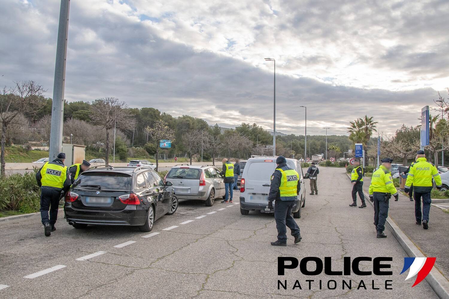 Immigration irrégulière: des infractions relevées au péage de Bandol