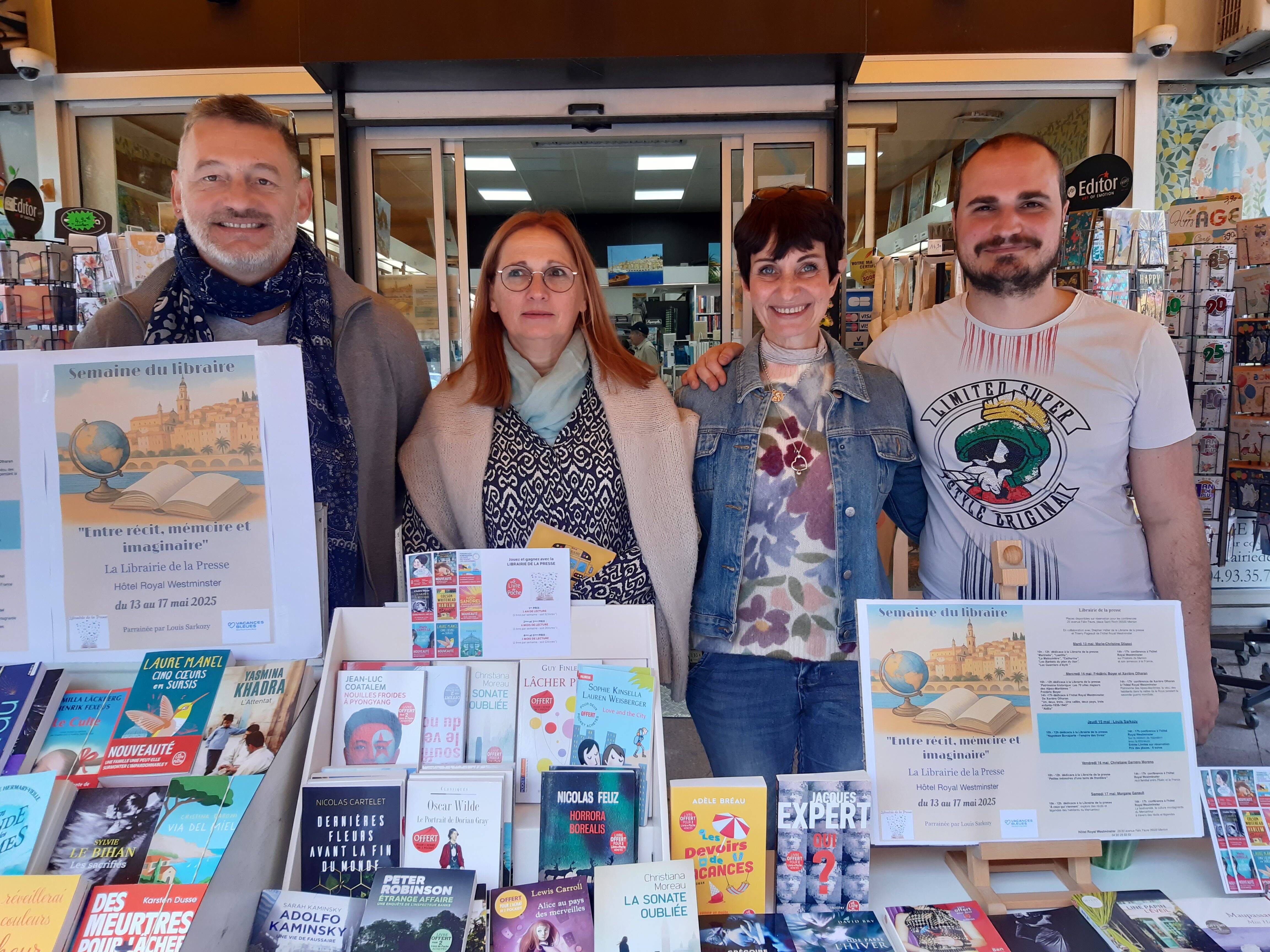 La Semaine du libraire revient à Menton, avec Louis Sarkozy en tête d'affiche