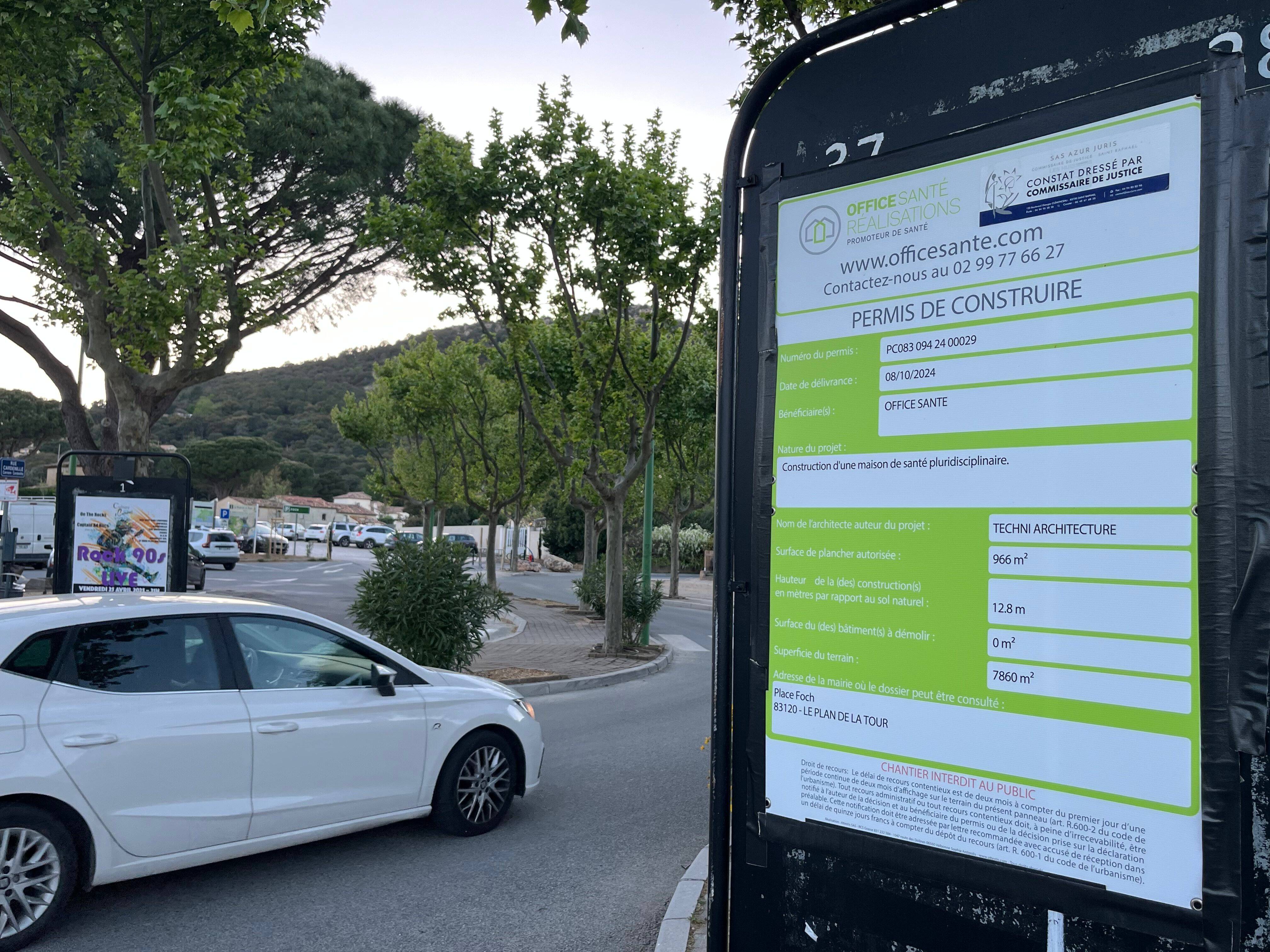 Craintes avant le chantier de la maison de santé à Plan-de-la-tour